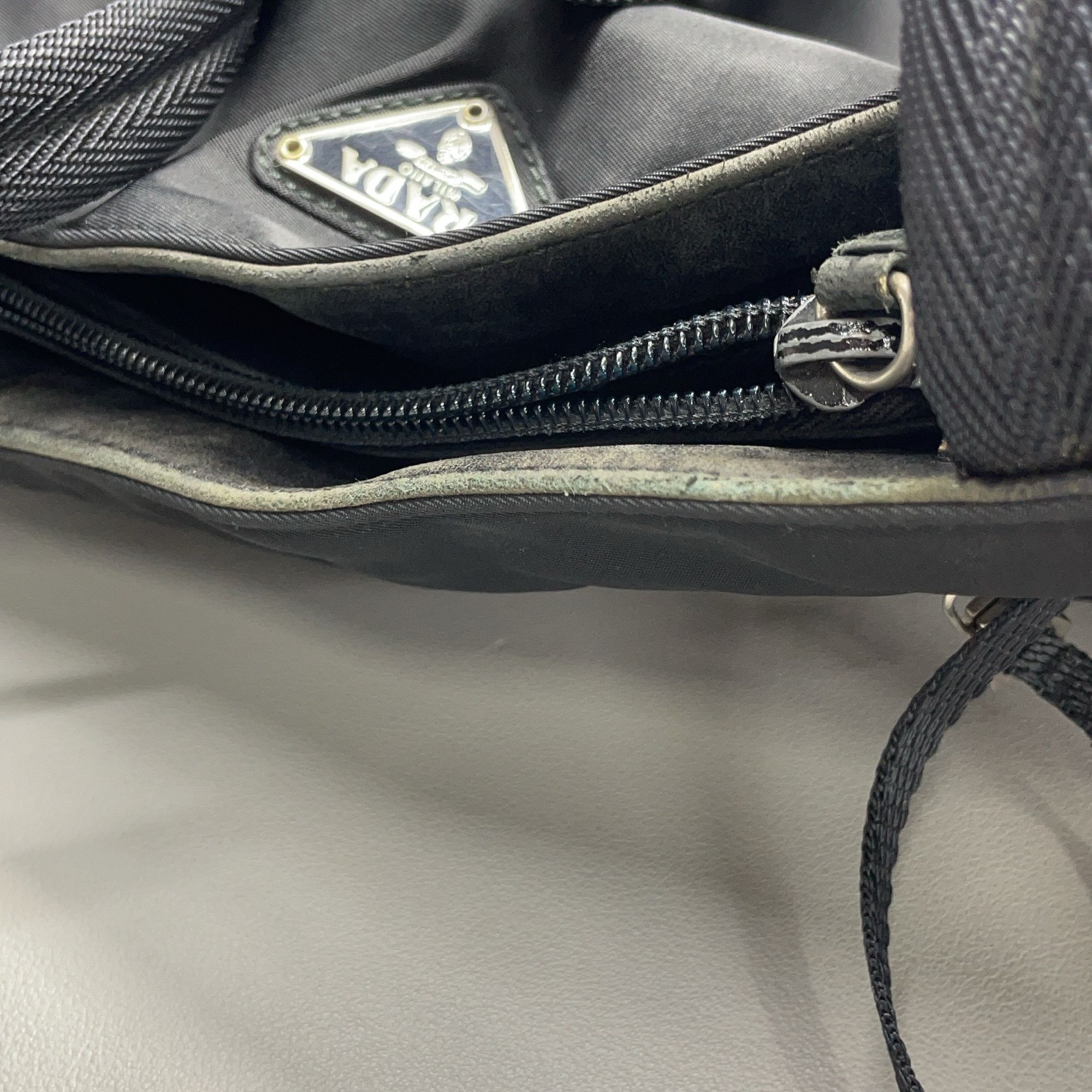 Prada Prada Black Nylon Tote Bag Size ONE SIZE - 5 Thumbnail