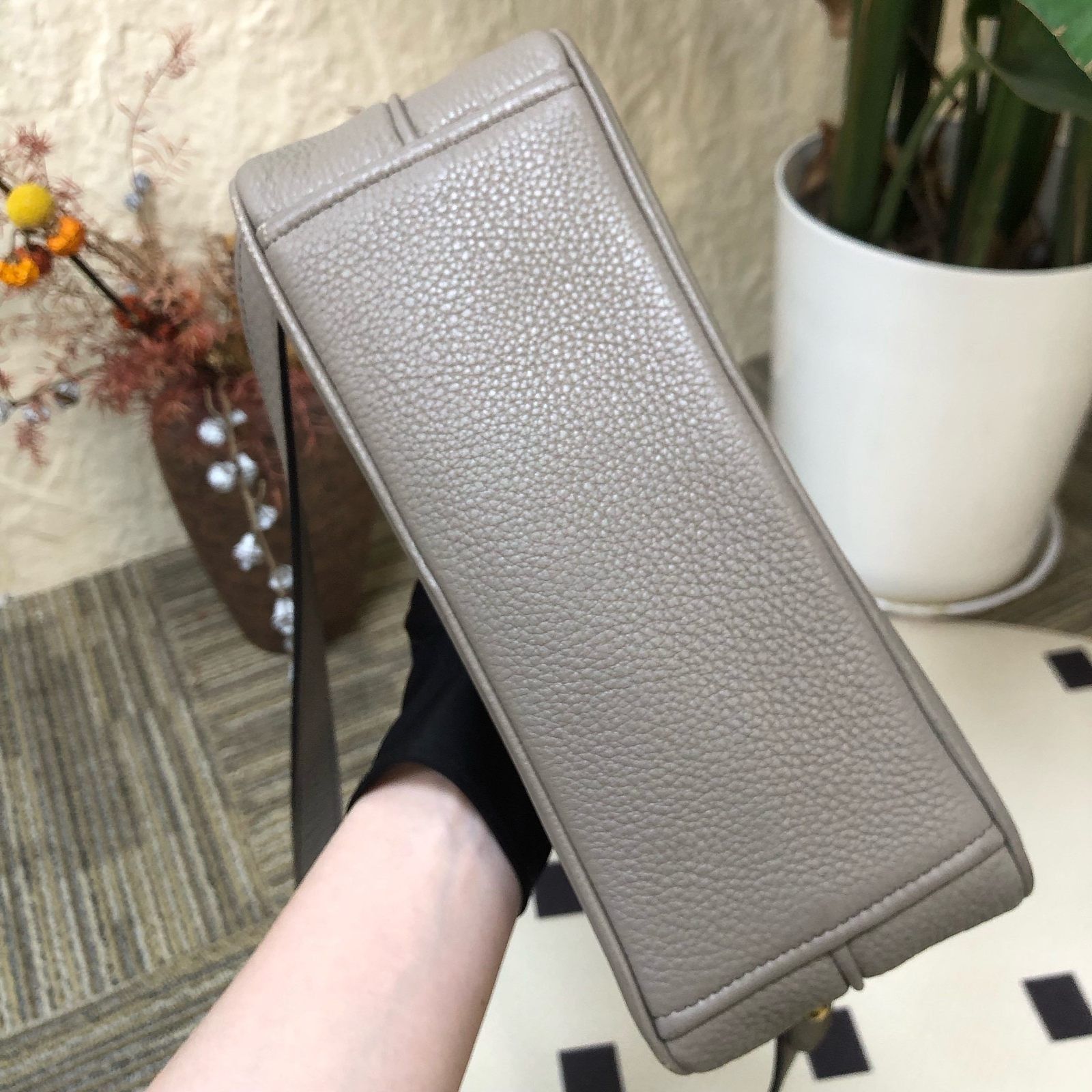 Prada Prada Pebbled Leather Camera Bag Size ONE SIZE - 4 Thumbnail