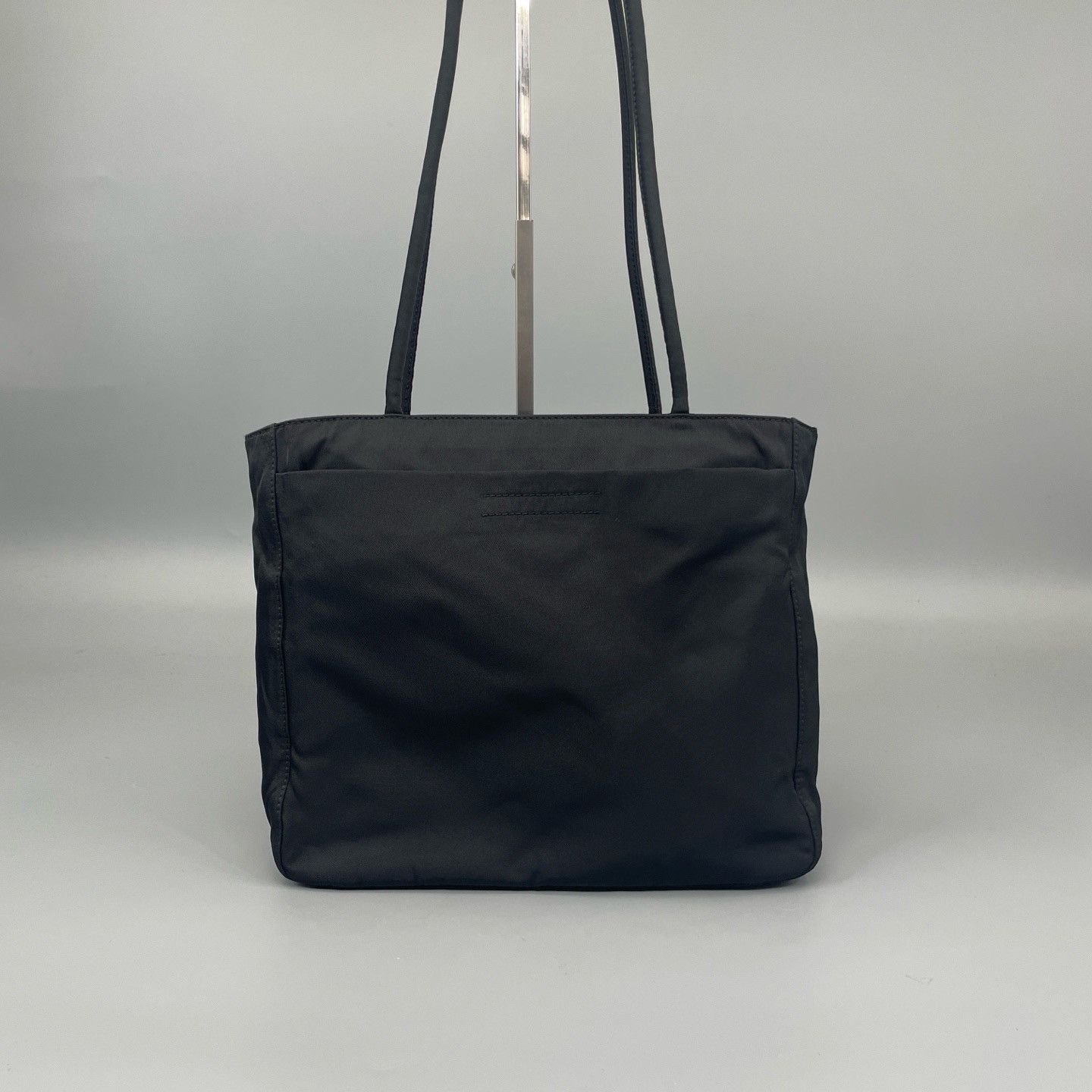 Prada Prada Triangle Logo Nylon Shoulder Bag Size ONE SIZE - 2 Thumbnail