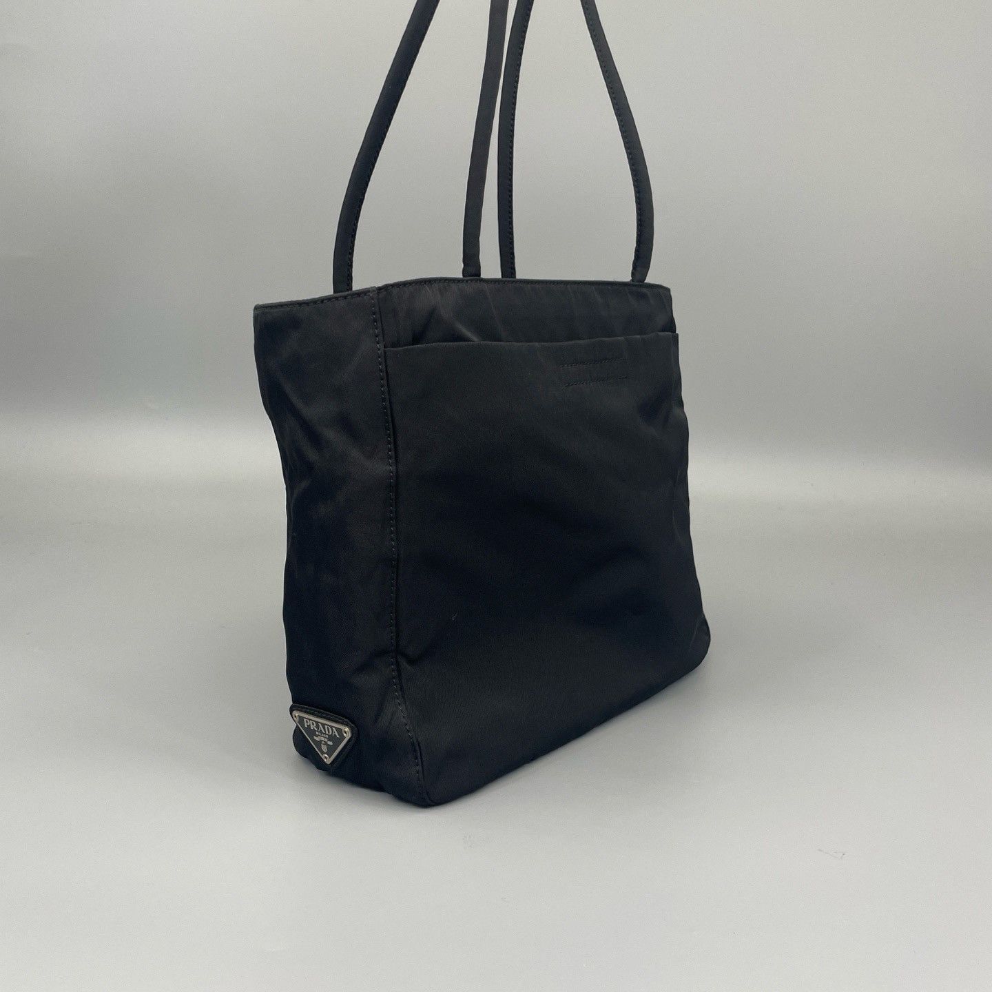 Prada Prada Triangle Logo Nylon Shoulder Bag Size ONE SIZE - 8 Thumbnail