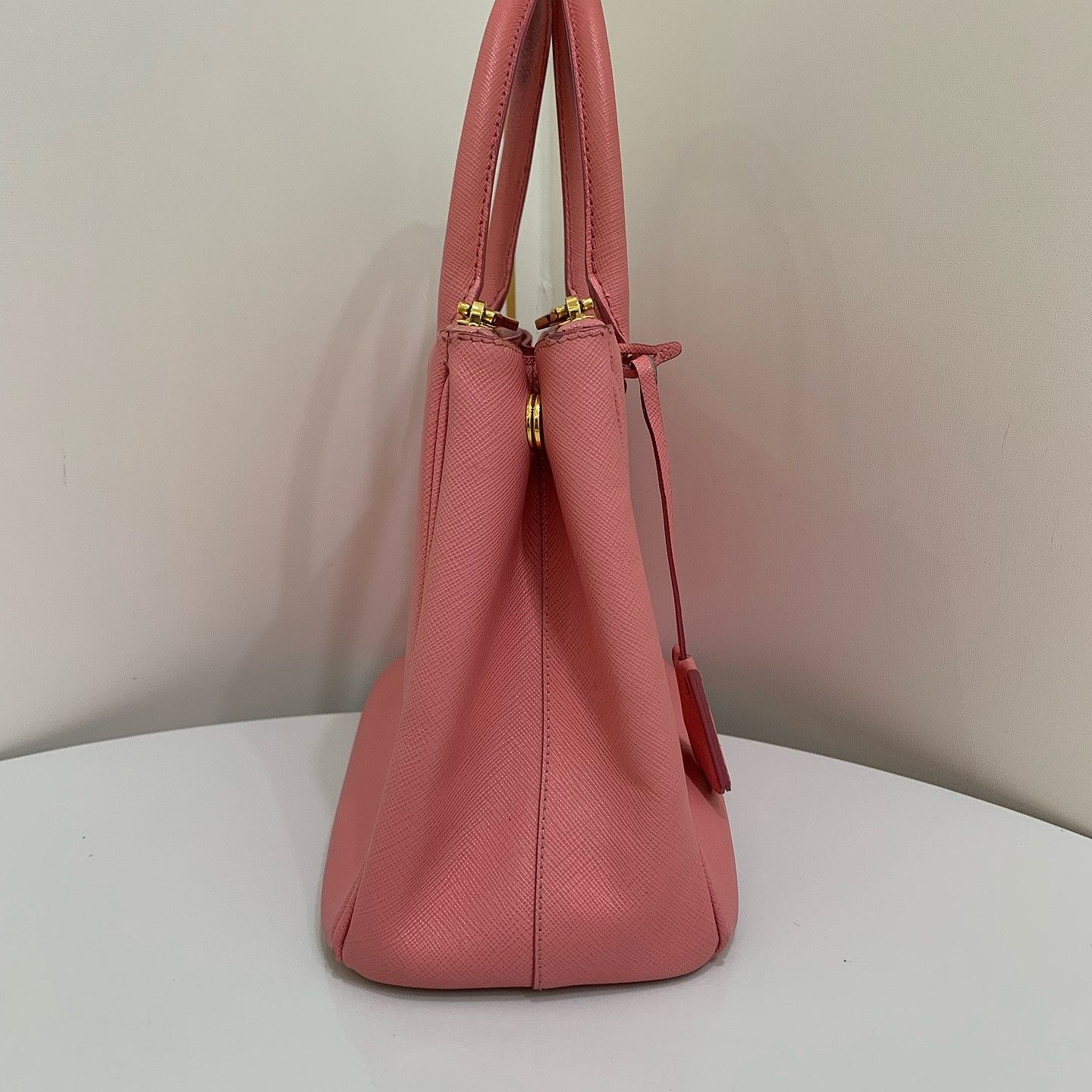 Prada PRADA Galleria Saffiano Lux Tote Bag Pink ONE SIZE Size ONE SIZE - 7 Thumbnail