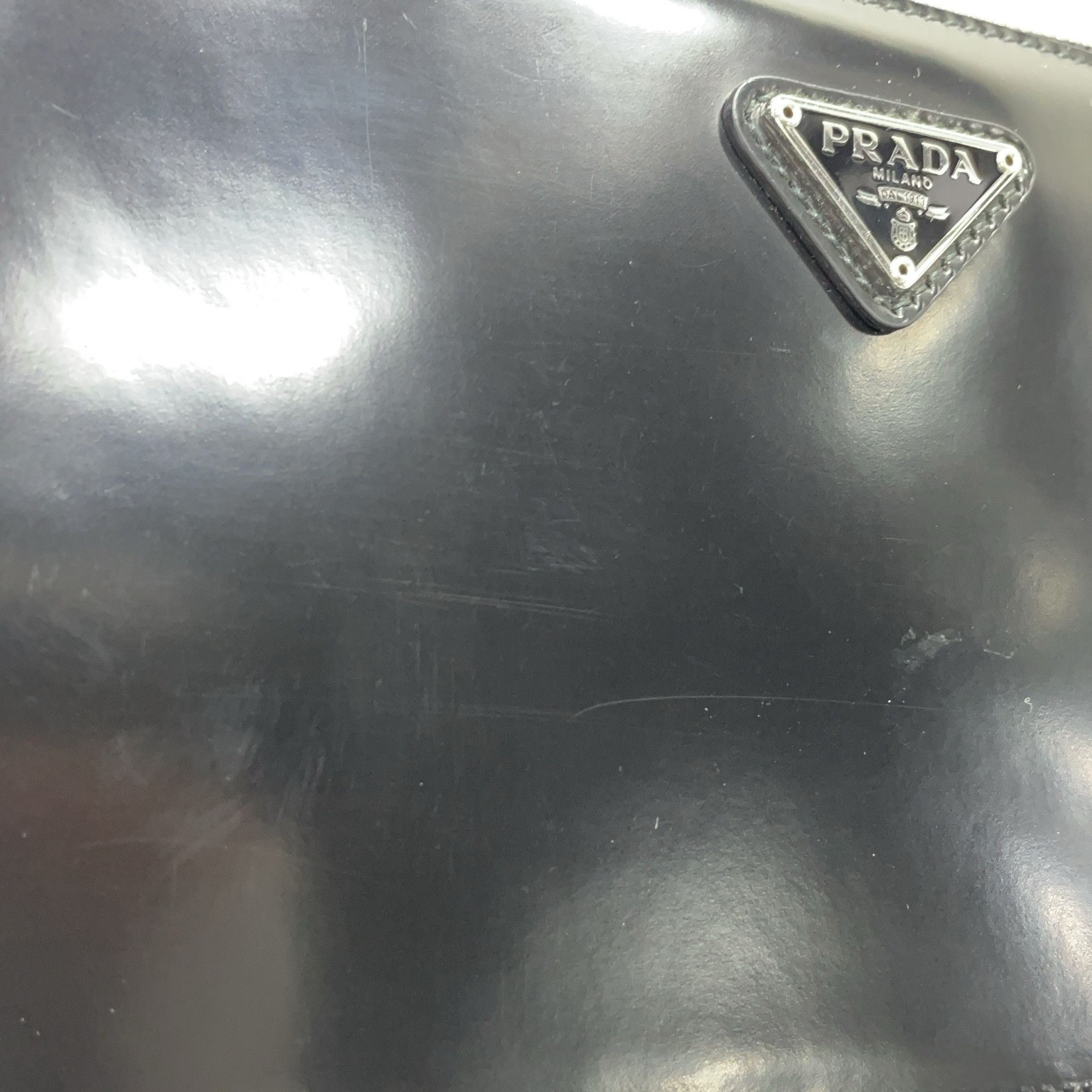 Prada Prada Logo Plaque Handle Bag Size ONE SIZE - 5 Thumbnail