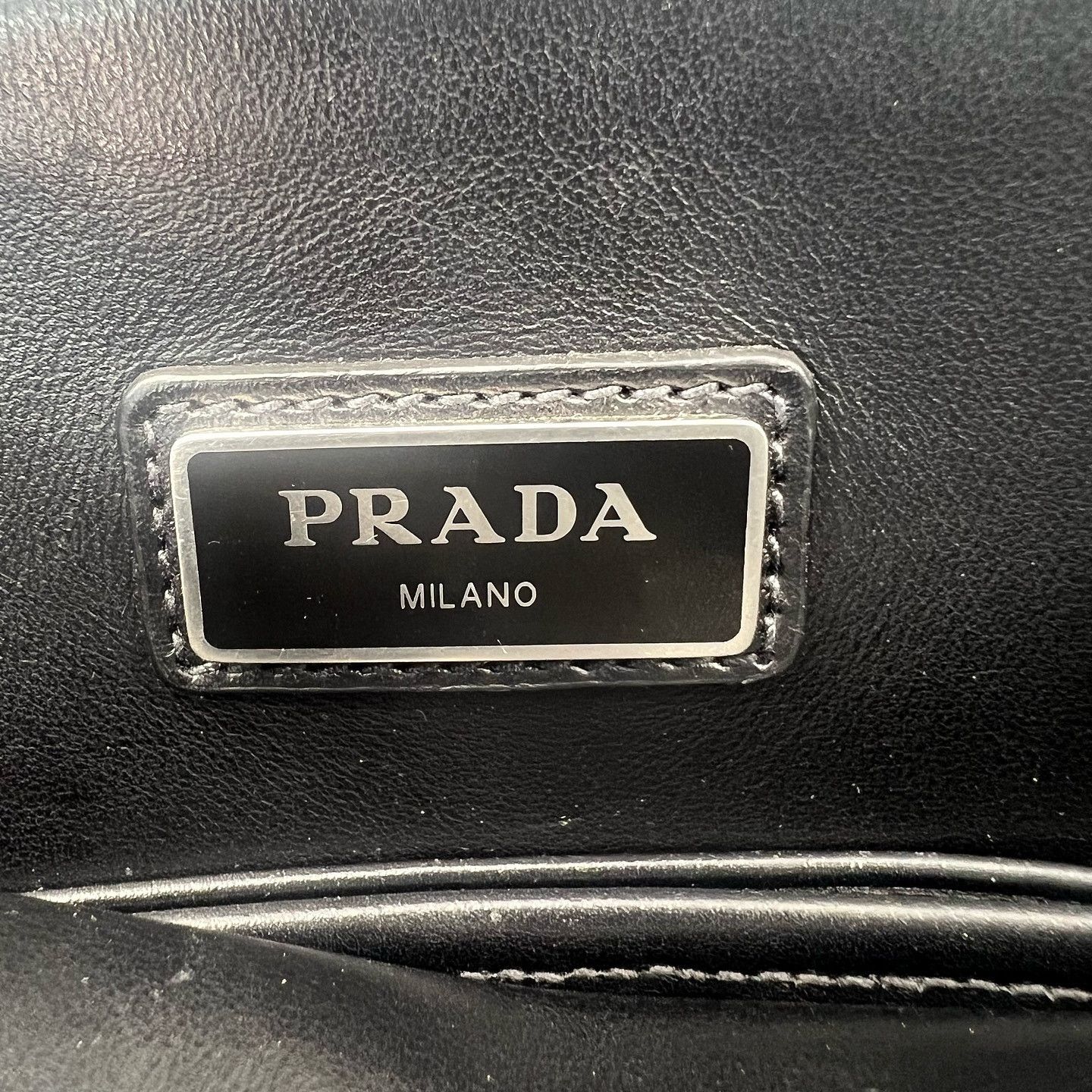 Prada Prada Saffiano Leather Pouch One Size Size ONE SIZE - 9 Thumbnail