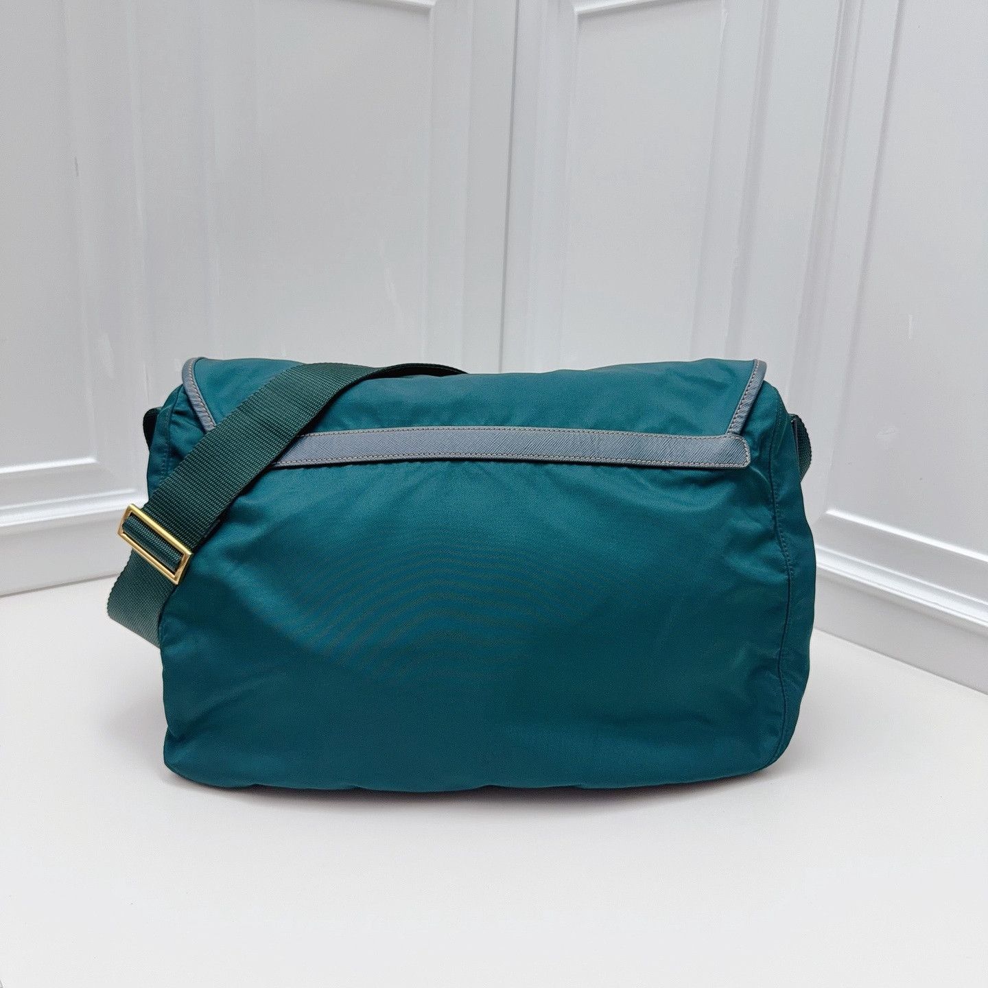 Prada Prada Nylon Triangle Logo Crossbody Bag One Size Size ONE SIZE - 3 Thumbnail