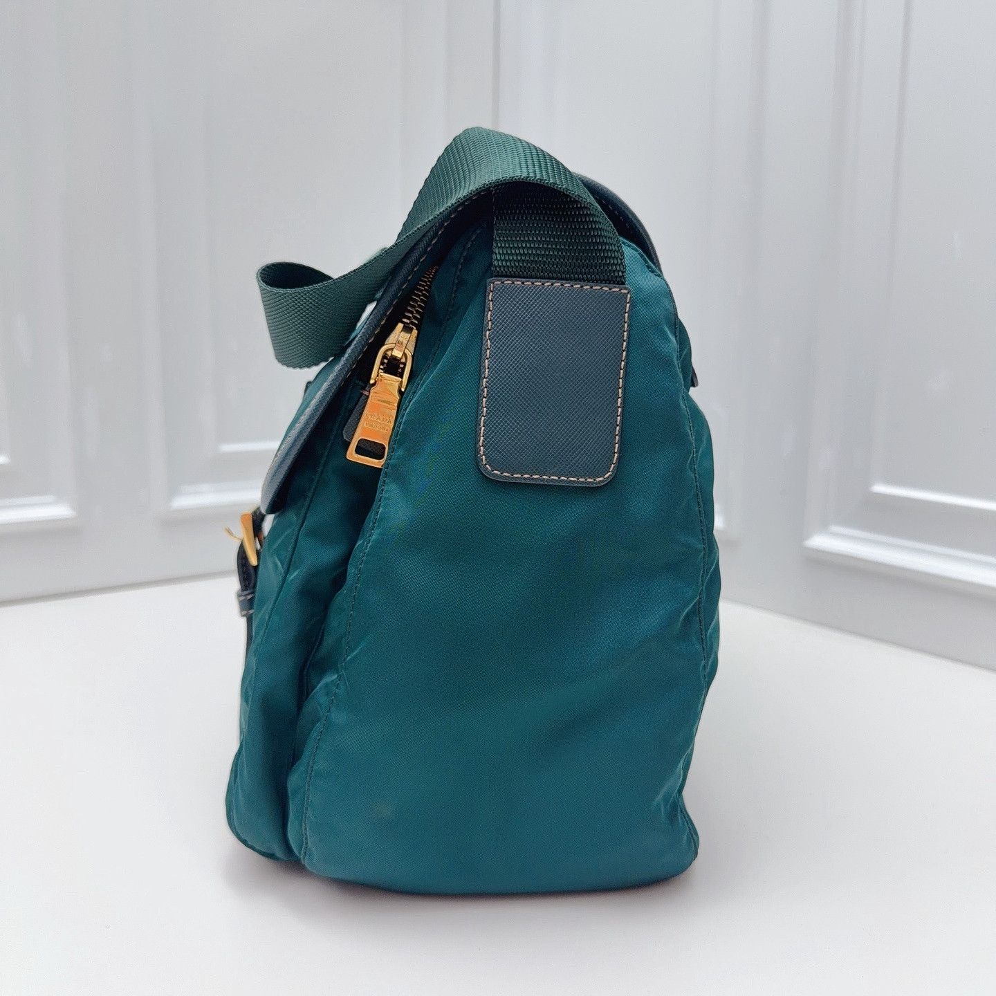 Prada Prada Nylon Triangle Logo Crossbody Bag One Size Size ONE SIZE - 7 Thumbnail