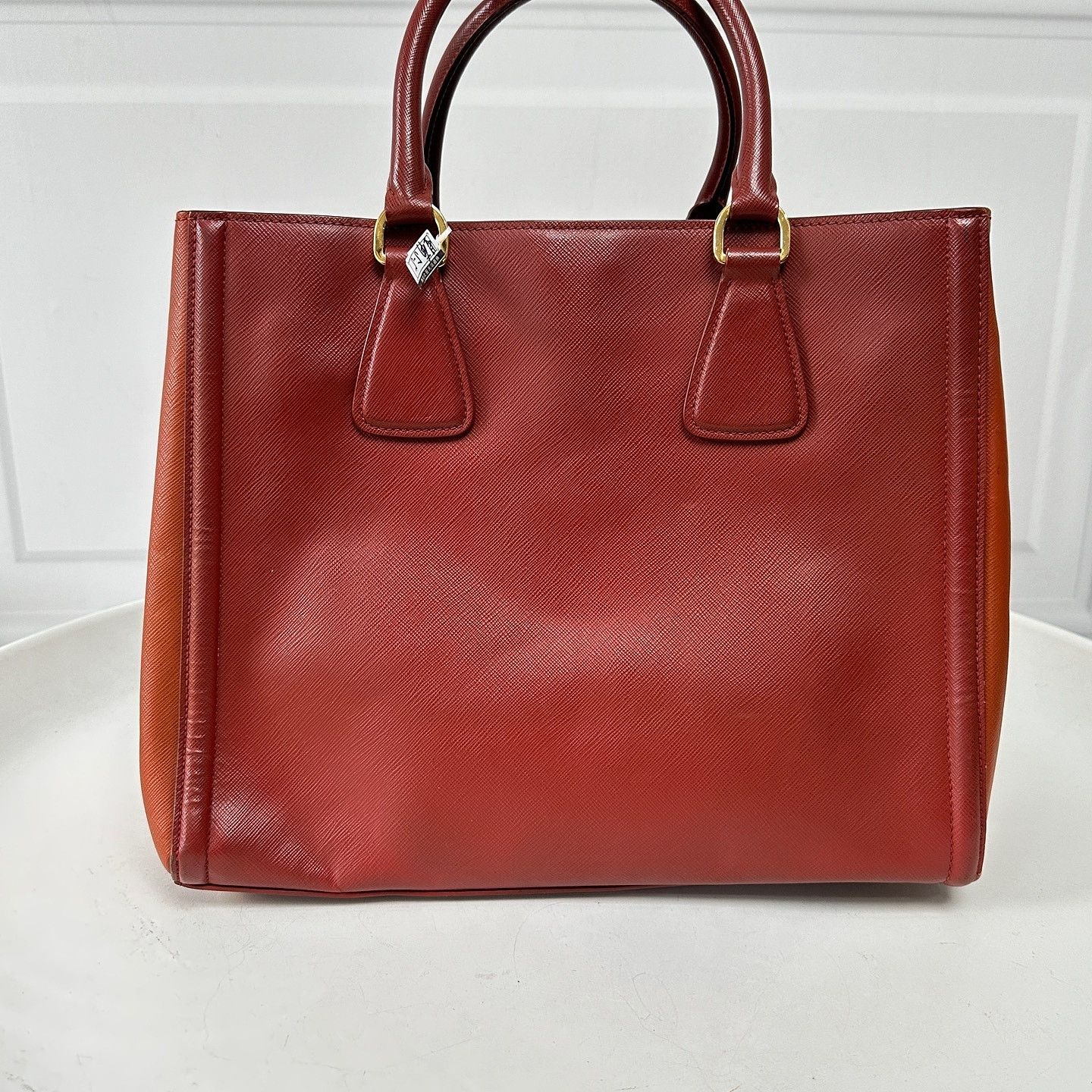 Prada Prada Saffiano Leather Galleria Handle Bag ONE SIZE Size ONE SIZE - 3 Thumbnail