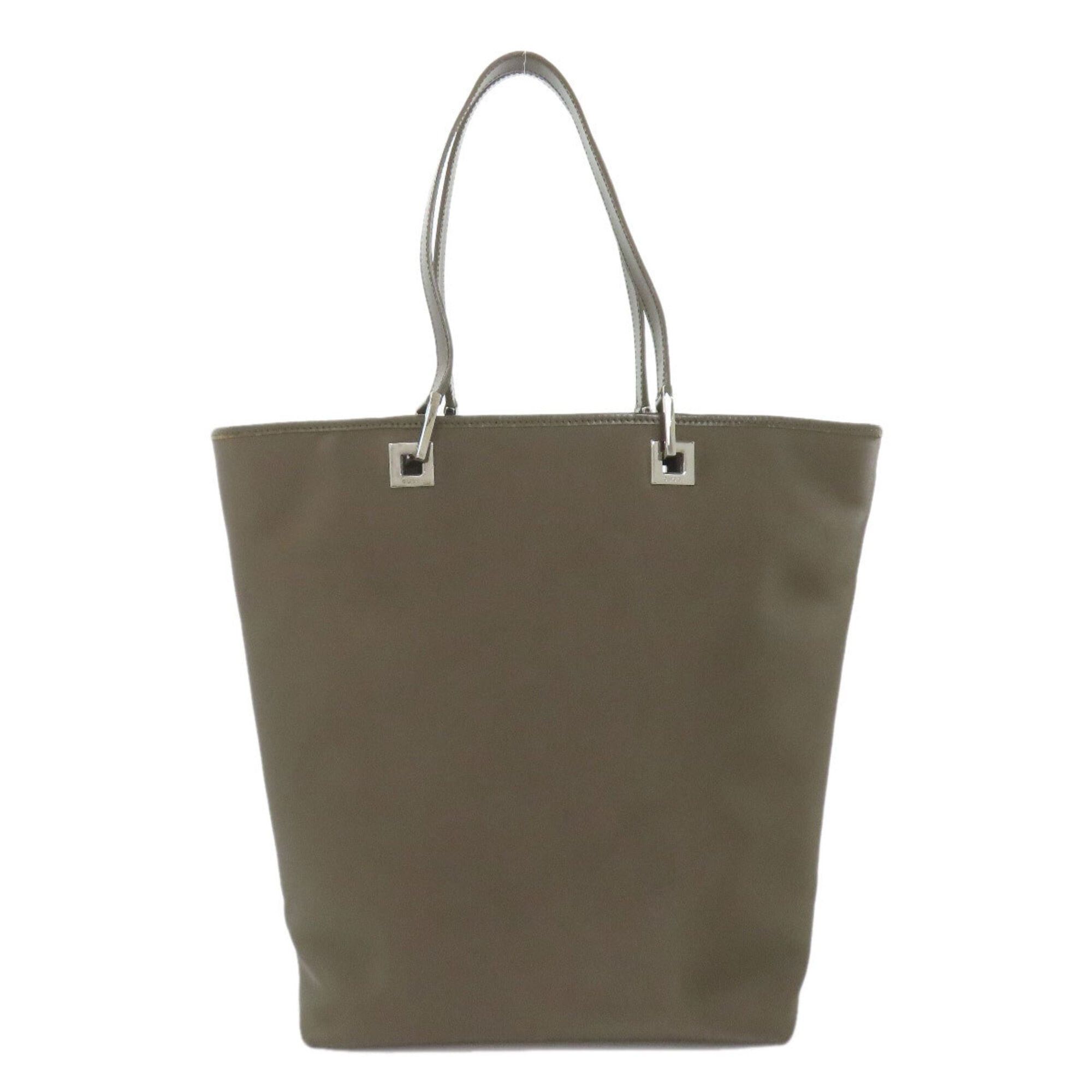 Gucci Gucci 002・1998 Logo Tote Bag, Nylon/Leather, Women's Size ONE SIZE - 2 Thumbnail