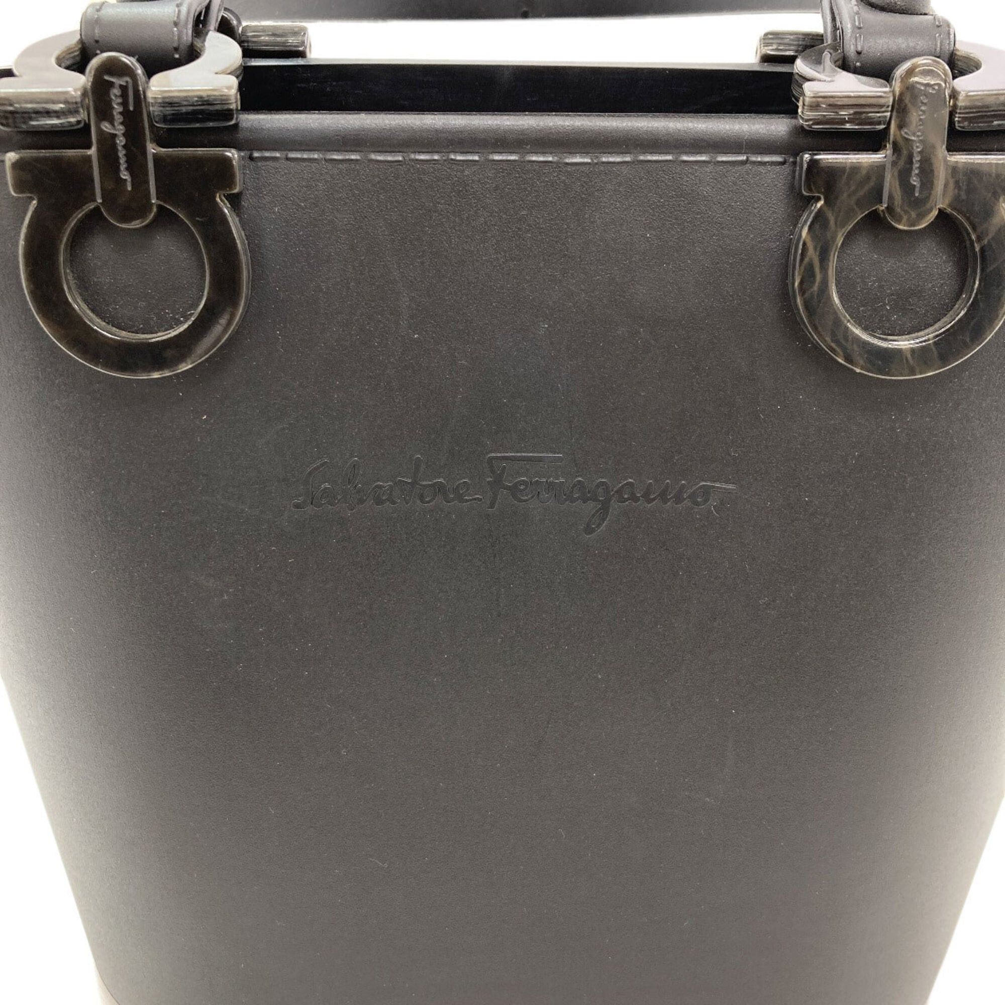 Salvatore Ferragamo Salvatore Ferragamo Gancini Handbag, Rubber, Women's Size ONE SIZE - 11 Thumbnail