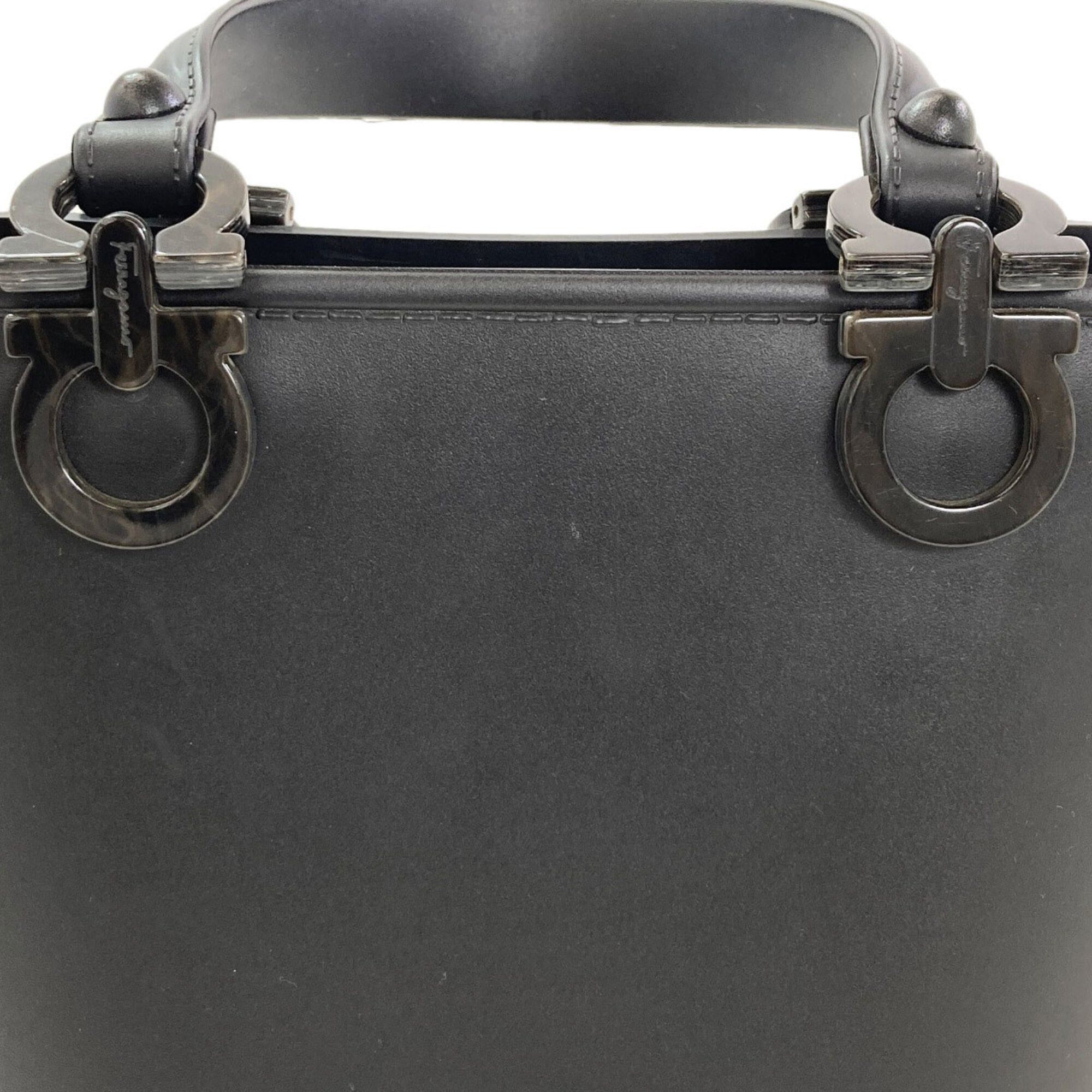 Salvatore Ferragamo Salvatore Ferragamo Gancini Handbag, Rubber, Women's Size ONE SIZE - 12 Thumbnail