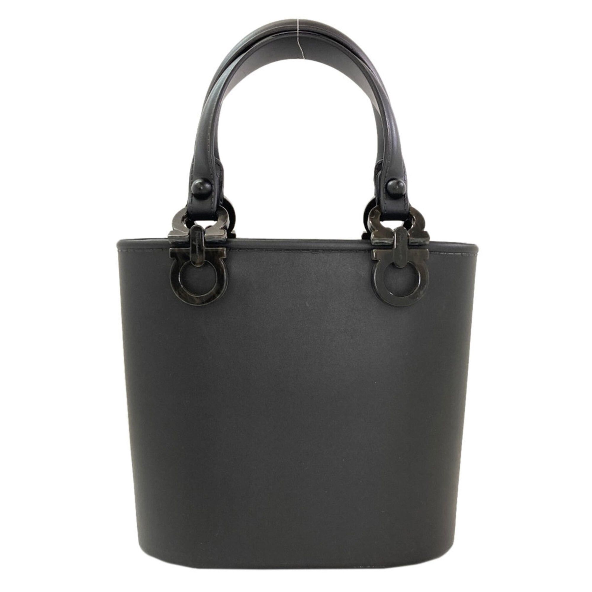 Salvatore Ferragamo Salvatore Ferragamo Gancini Handbag, Rubber, Women's Size ONE SIZE - 2 Thumbnail
