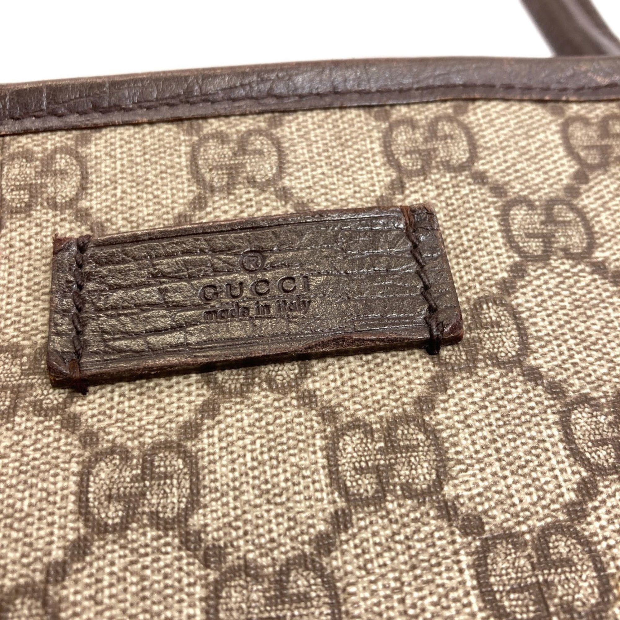 Gucci Gucci 114595 GG Supreme Tote Bag, PVC, Women's Size ONE SIZE - 14 Thumbnail