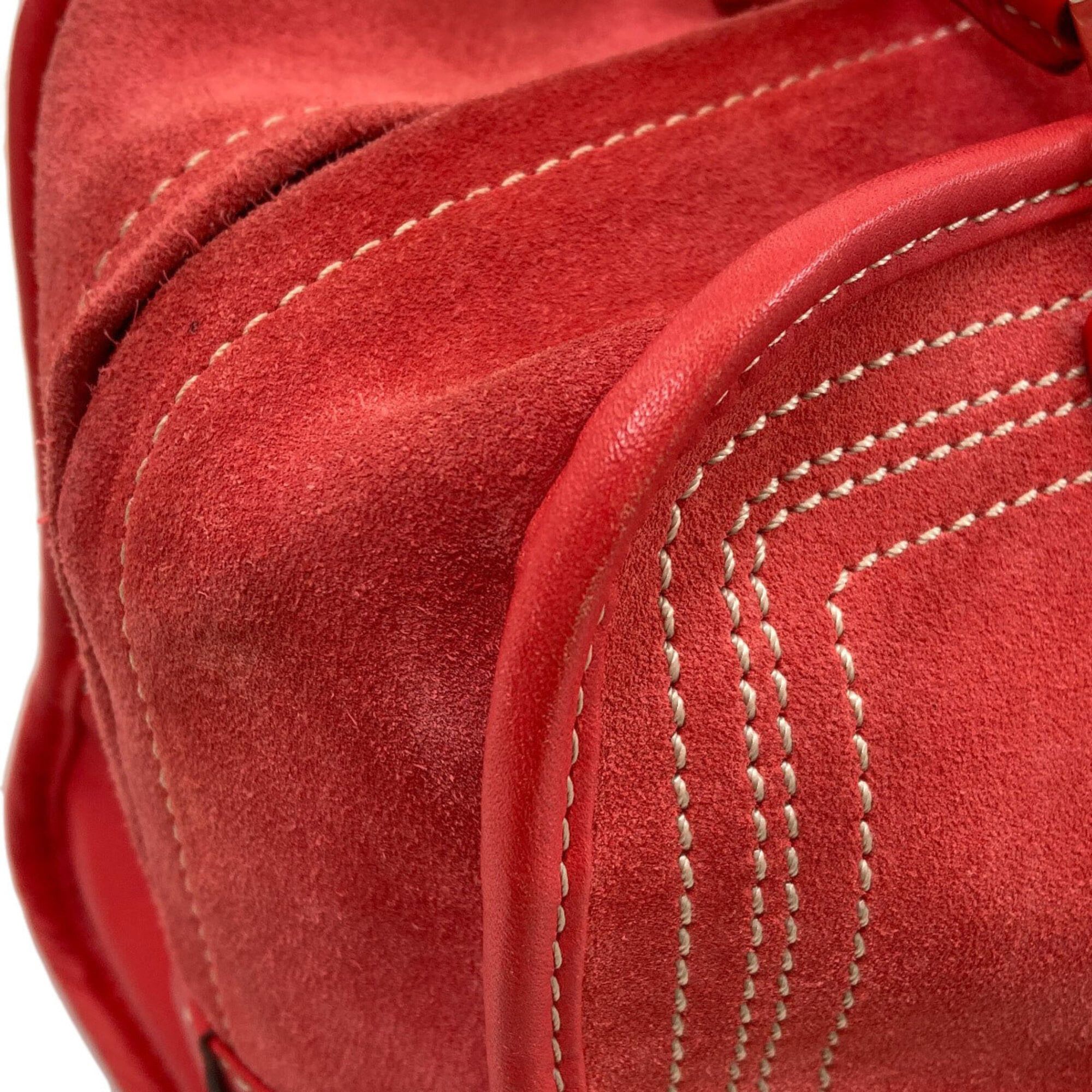 Loewe Loewe Amazona Suede Handbag for Women Size ONE SIZE - 17 Thumbnail