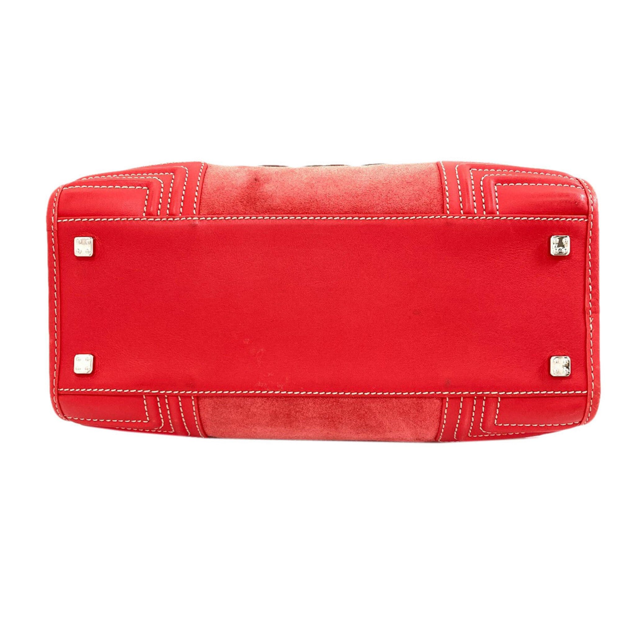 Loewe Loewe Amazona Suede Handbag for Women Size ONE SIZE - 4 Thumbnail