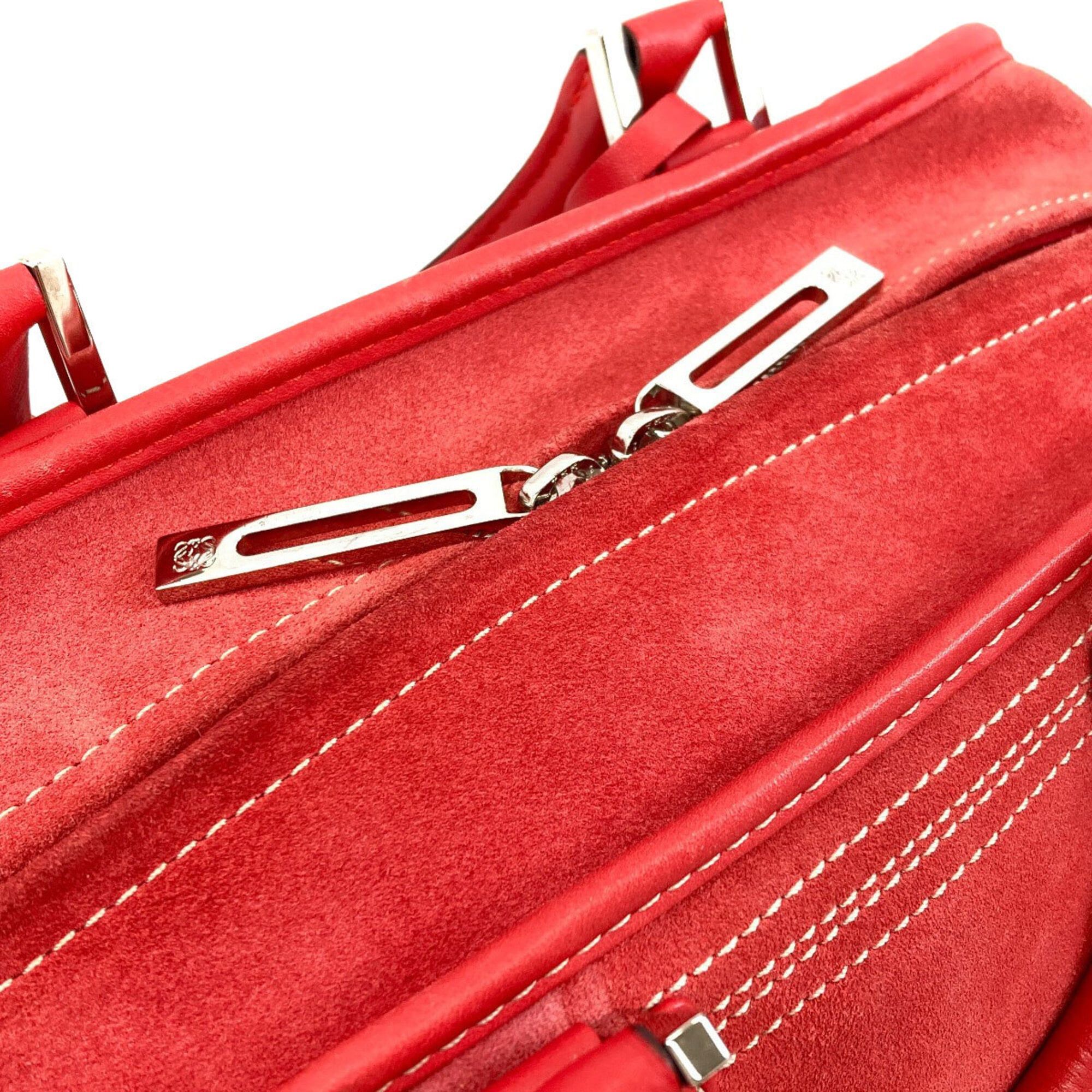 Loewe Loewe Amazona Suede Handbag for Women Size ONE SIZE - 15 Thumbnail