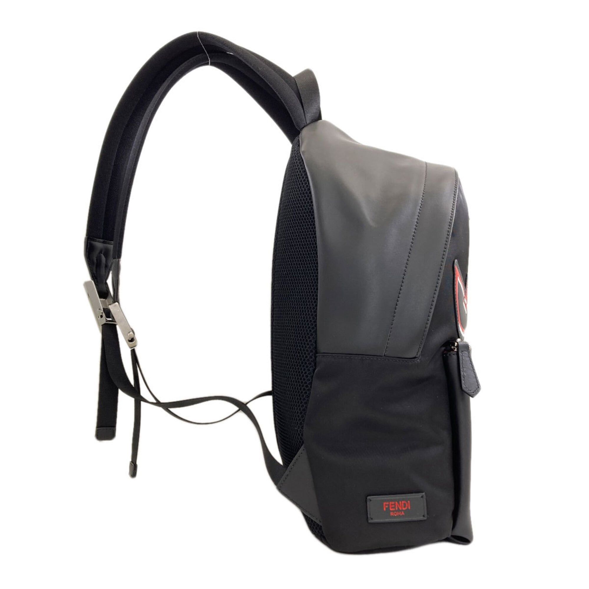 Fendi Fendi Bugs Monster Backpack/Daypack, Calfskin Leather, Women's Size ONE SIZE - 3 Thumbnail