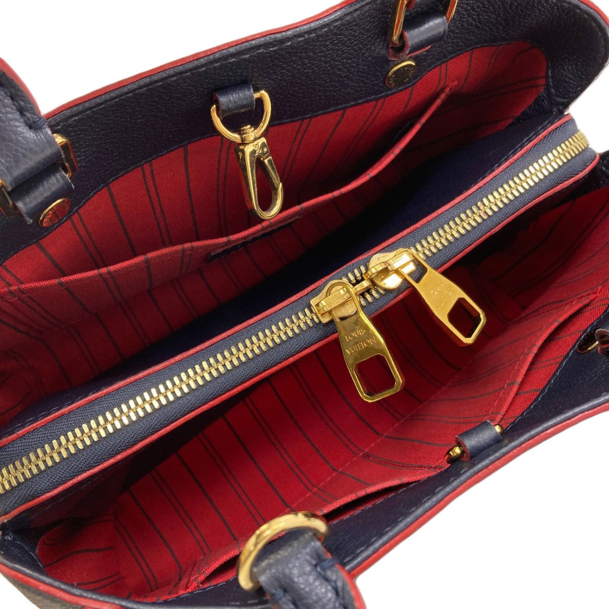 Louis Vuitton Louis Vuitton M42747 Montaigne BB Handbag, Empreinte, Women's Size ONE SIZE - 5 Thumbnail