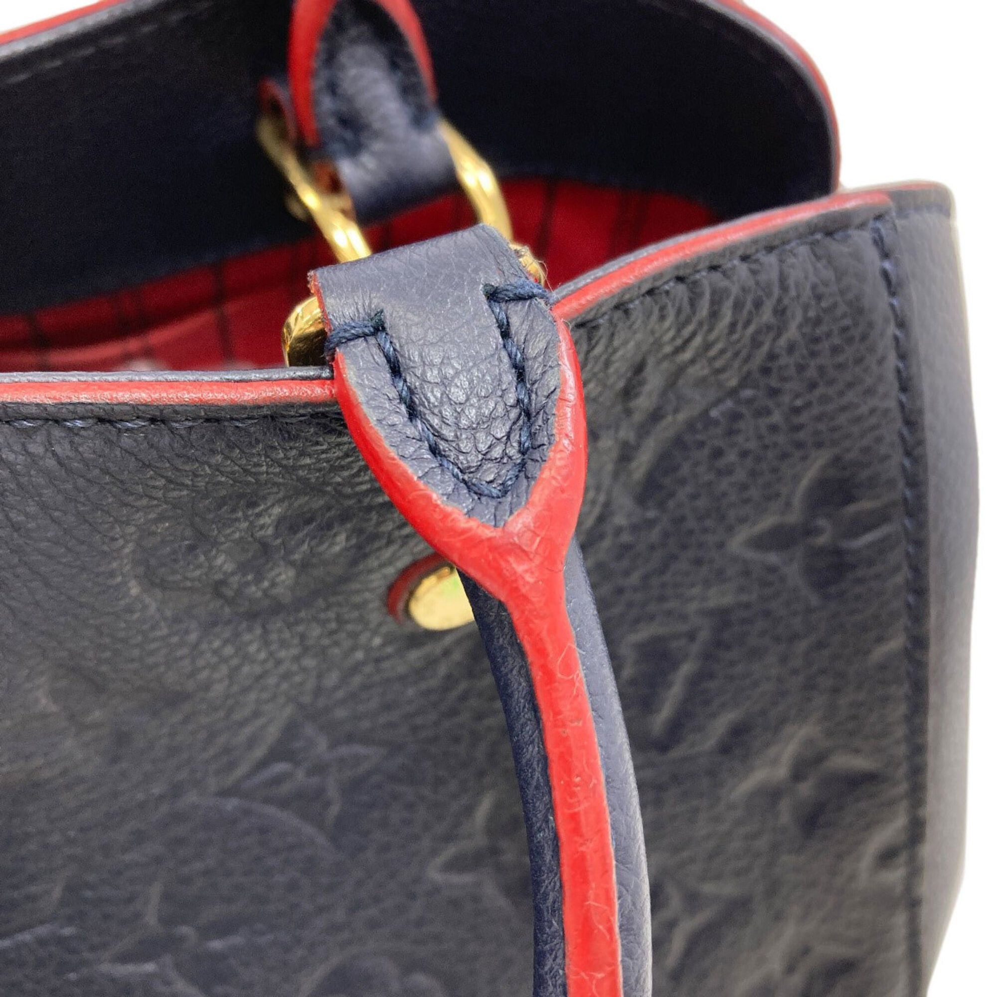 Louis Vuitton Louis Vuitton M42747 Montaigne BB Handbag, Empreinte, Women's Size ONE SIZE - 19 Thumbnail