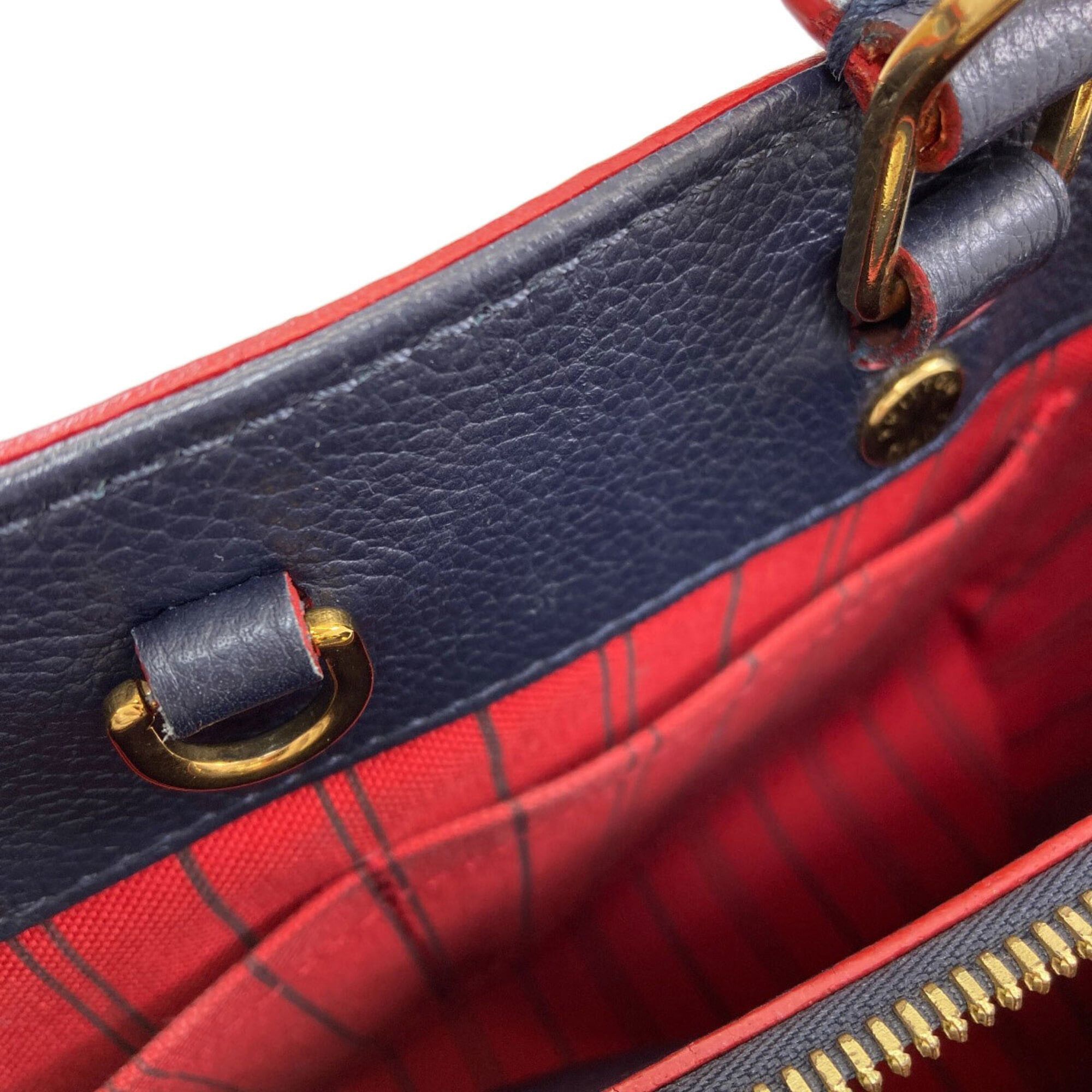 Louis Vuitton Louis Vuitton M42747 Montaigne BB Handbag, Empreinte, Women's Size ONE SIZE - 11 Thumbnail