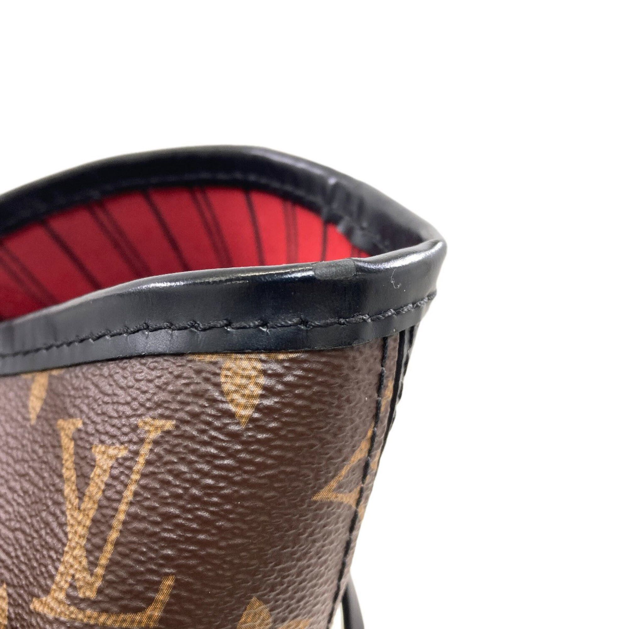 Louis Vuitton Louis Vuitton M43499 Neverfull MM Kansai Yamamoto Collaboration Daruma Kabuki Tote Bag Monogram Canvas Women's Size ONE SIZE - 18 Thumbnail