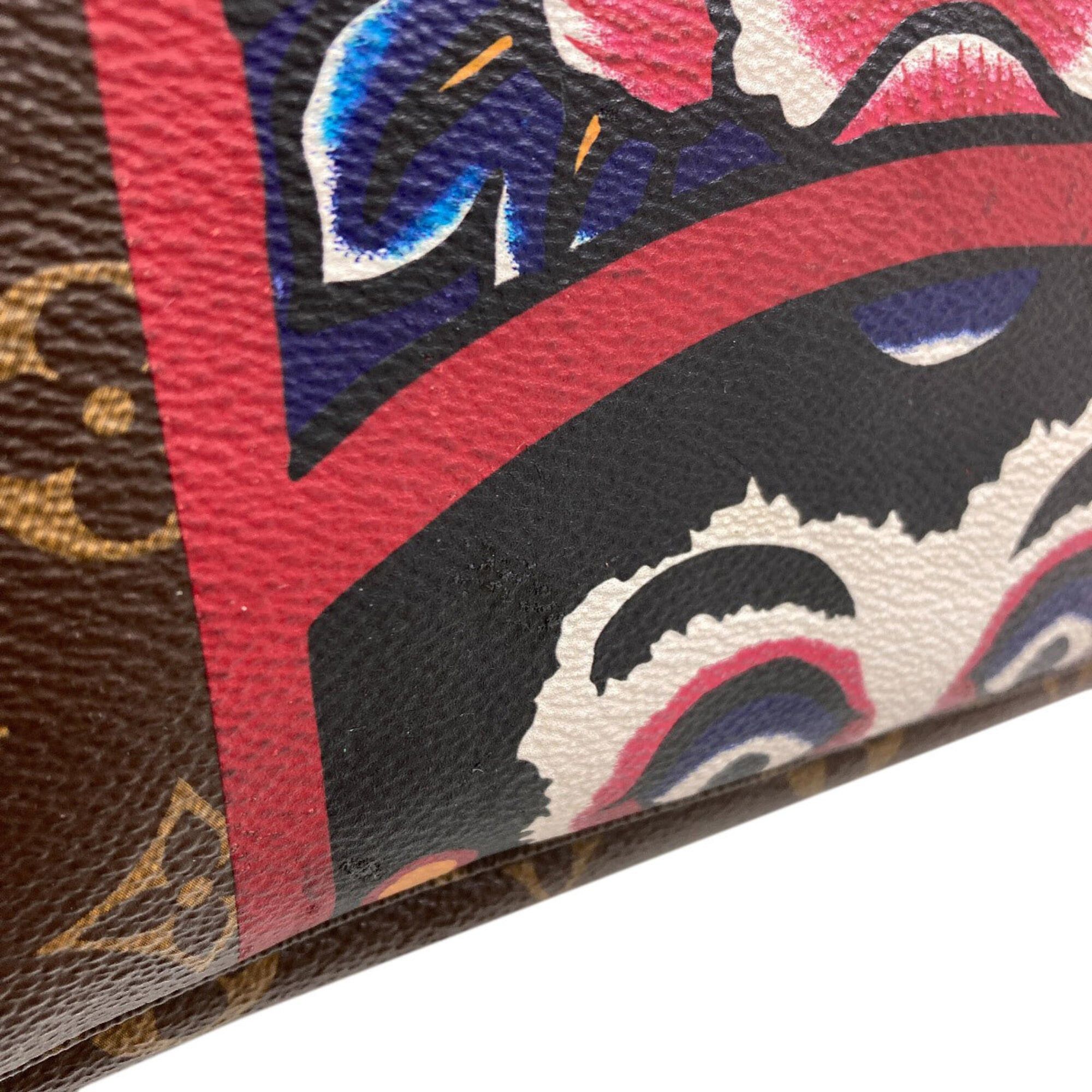 Louis Vuitton Louis Vuitton M43499 Neverfull MM Kansai Yamamoto Collaboration Daruma Kabuki Tote Bag Monogram Canvas Women's Size ONE SIZE - 15 Thumbnail