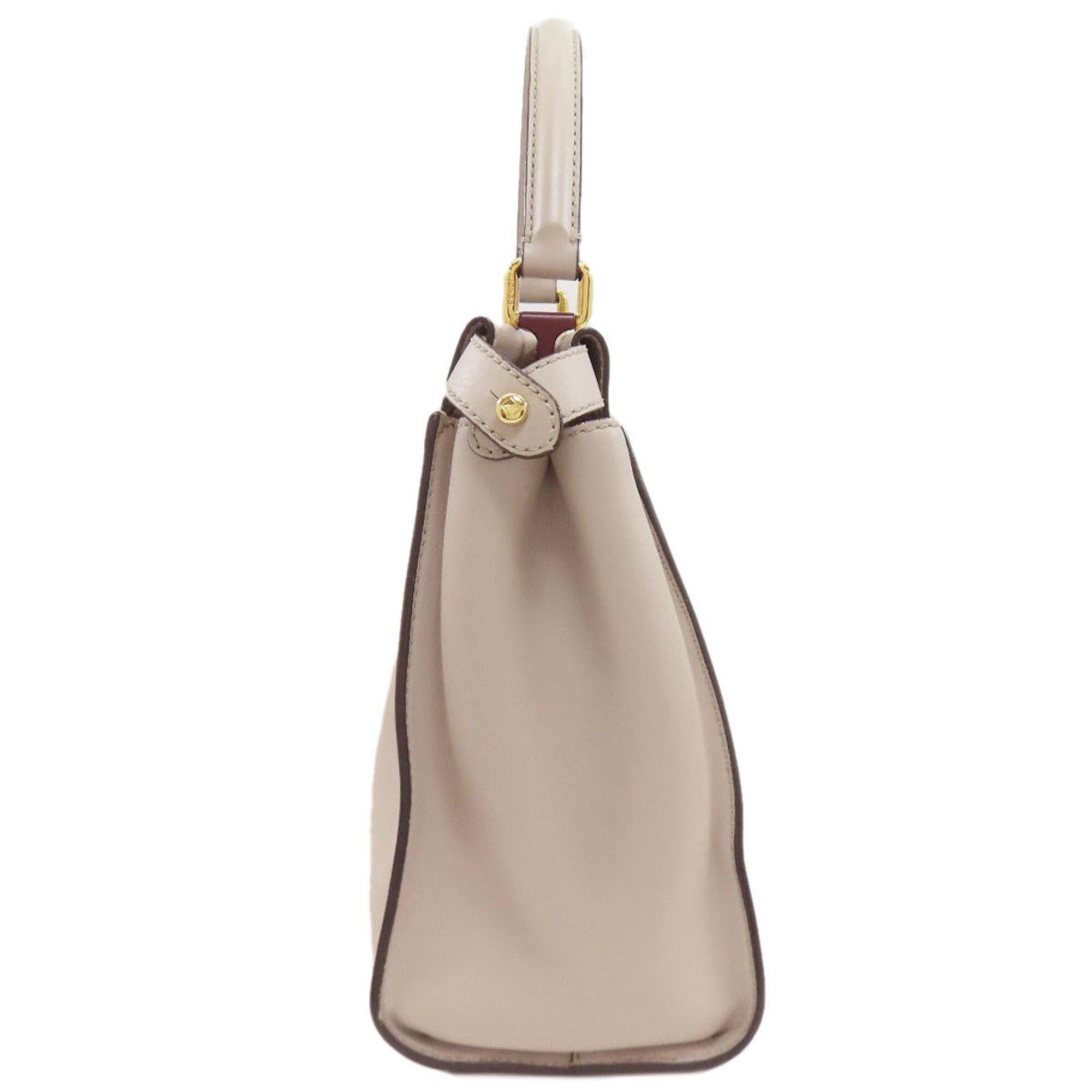 Fendi Fendi Peekaboo 2-Way Handbag, Calfskin, Women's Size ONE SIZE - 3 Thumbnail