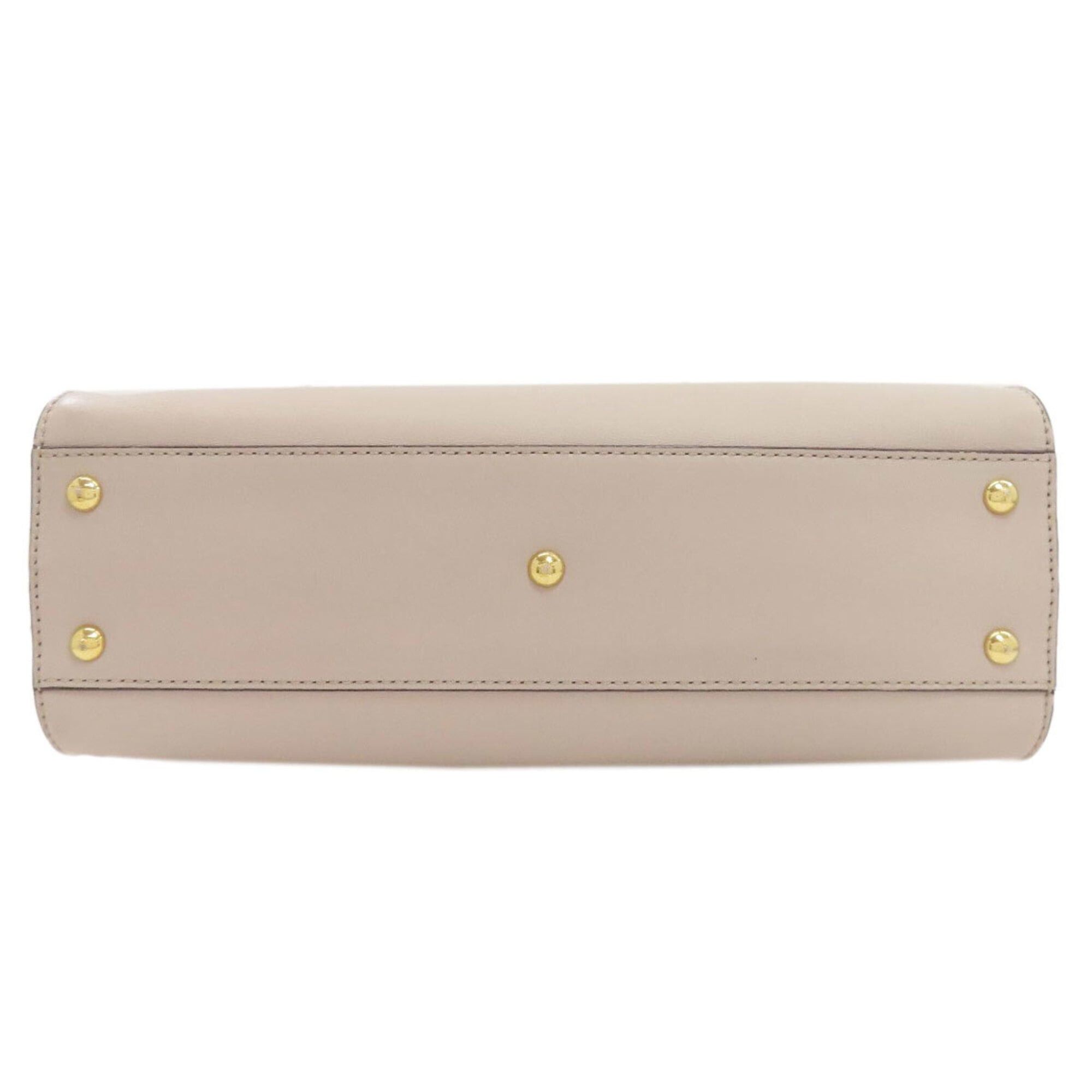 Fendi Fendi Peekaboo 2-Way Handbag, Calfskin, Women's Size ONE SIZE - 4 Thumbnail