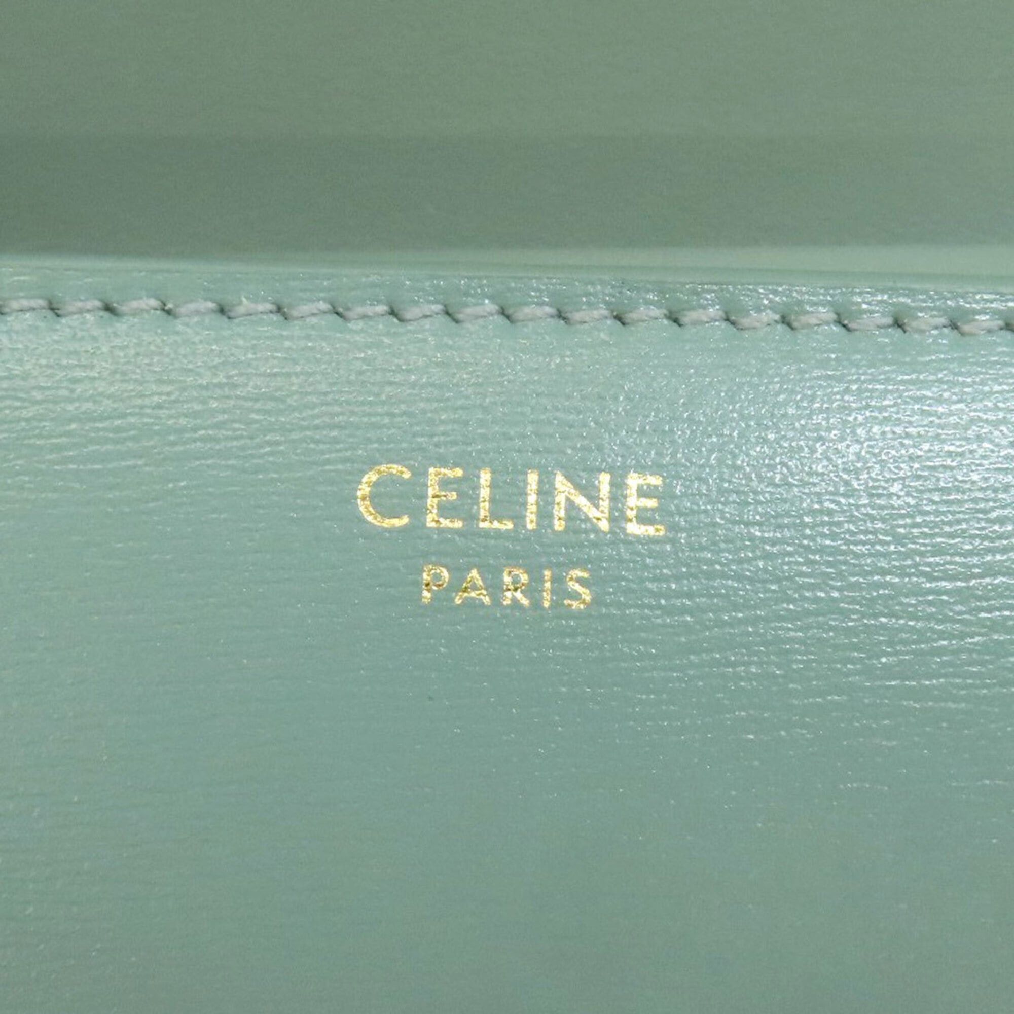 Celine Celine Triomphe Flap Tri-fold/Bi-fold Leather Wallet for Women Size ONE SIZE - 6 Thumbnail