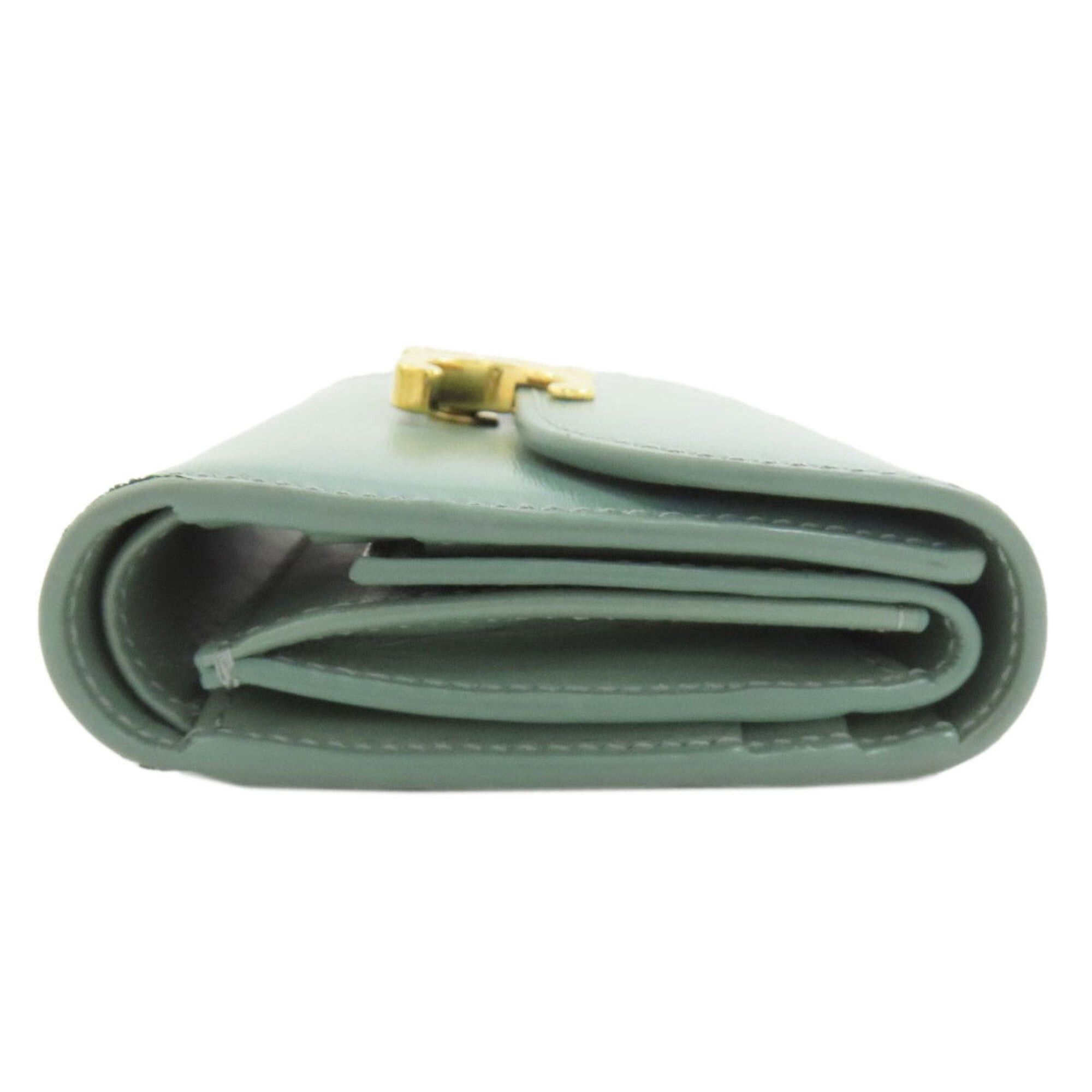 Celine Celine Triomphe Flap Tri-fold/Bi-fold Leather Wallet for Women Size ONE SIZE - 3 Thumbnail