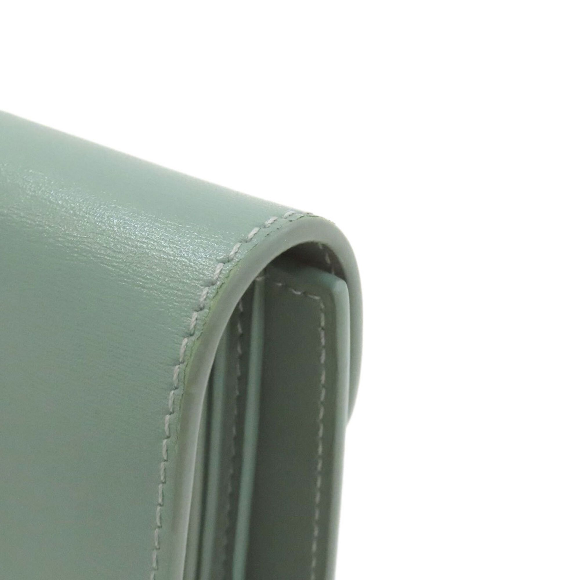 Celine Celine Triomphe Flap Tri-fold/Bi-fold Leather Wallet for Women Size ONE SIZE - 16 Thumbnail