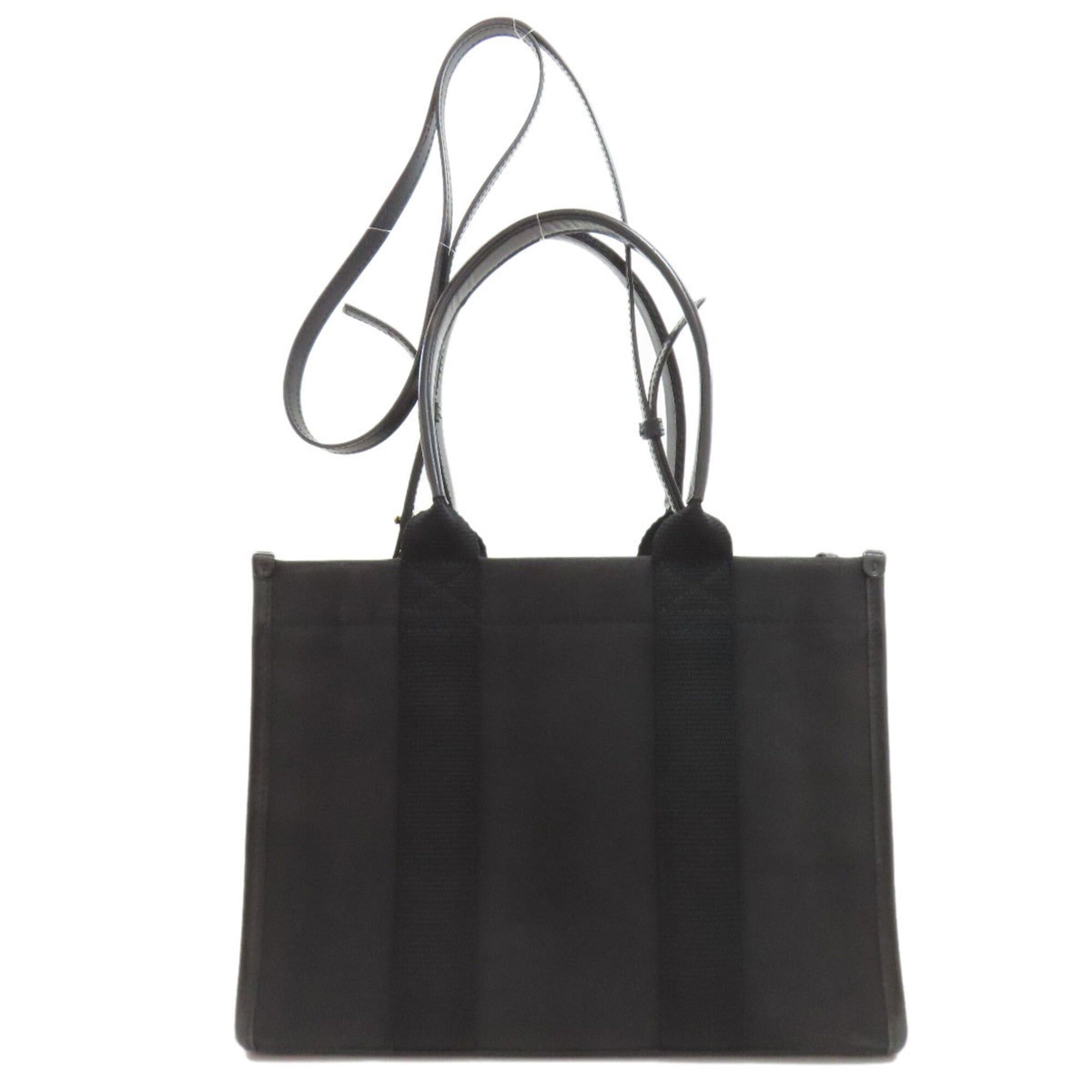 Balenciaga Balenciaga 671402 Hardware Small 2-Way Tote Bag, Canvas, Women's Size ONE SIZE - 2 Thumbnail