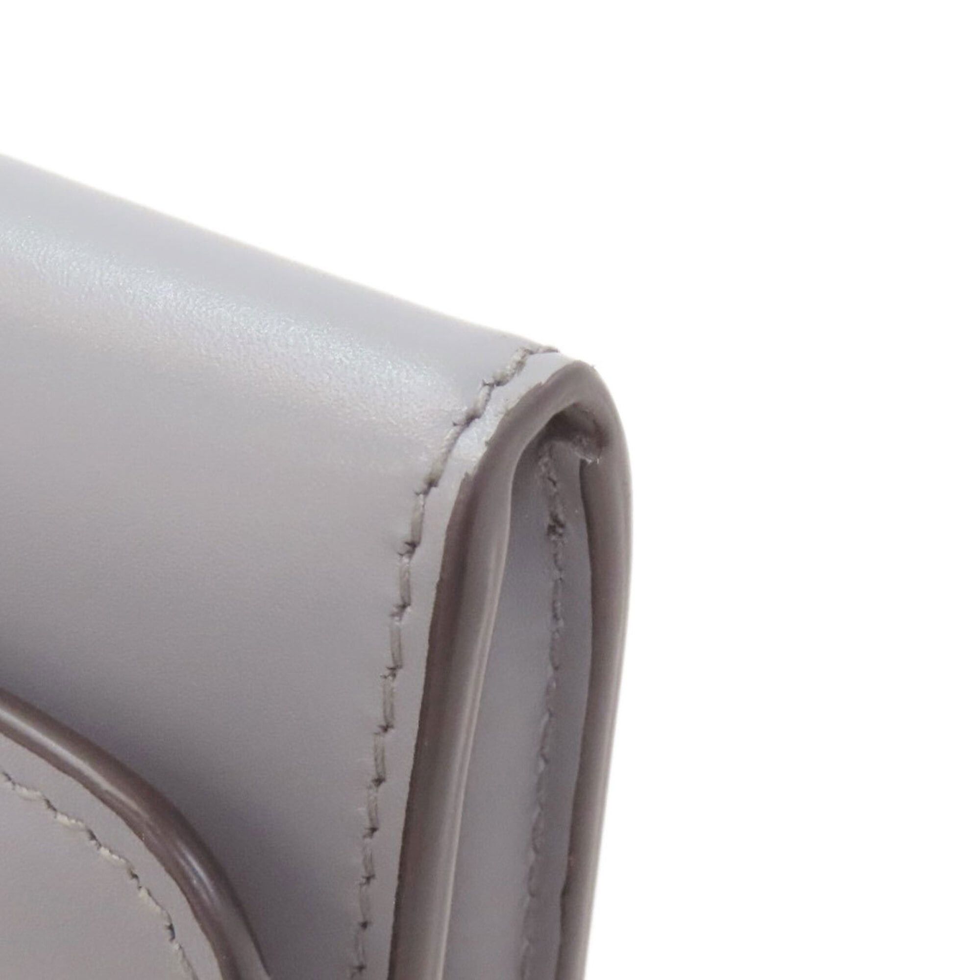Cartier Cartier Double C de Compact Wallet, Bi-fold Leather, Women's Size ONE SIZE - 11 Thumbnail