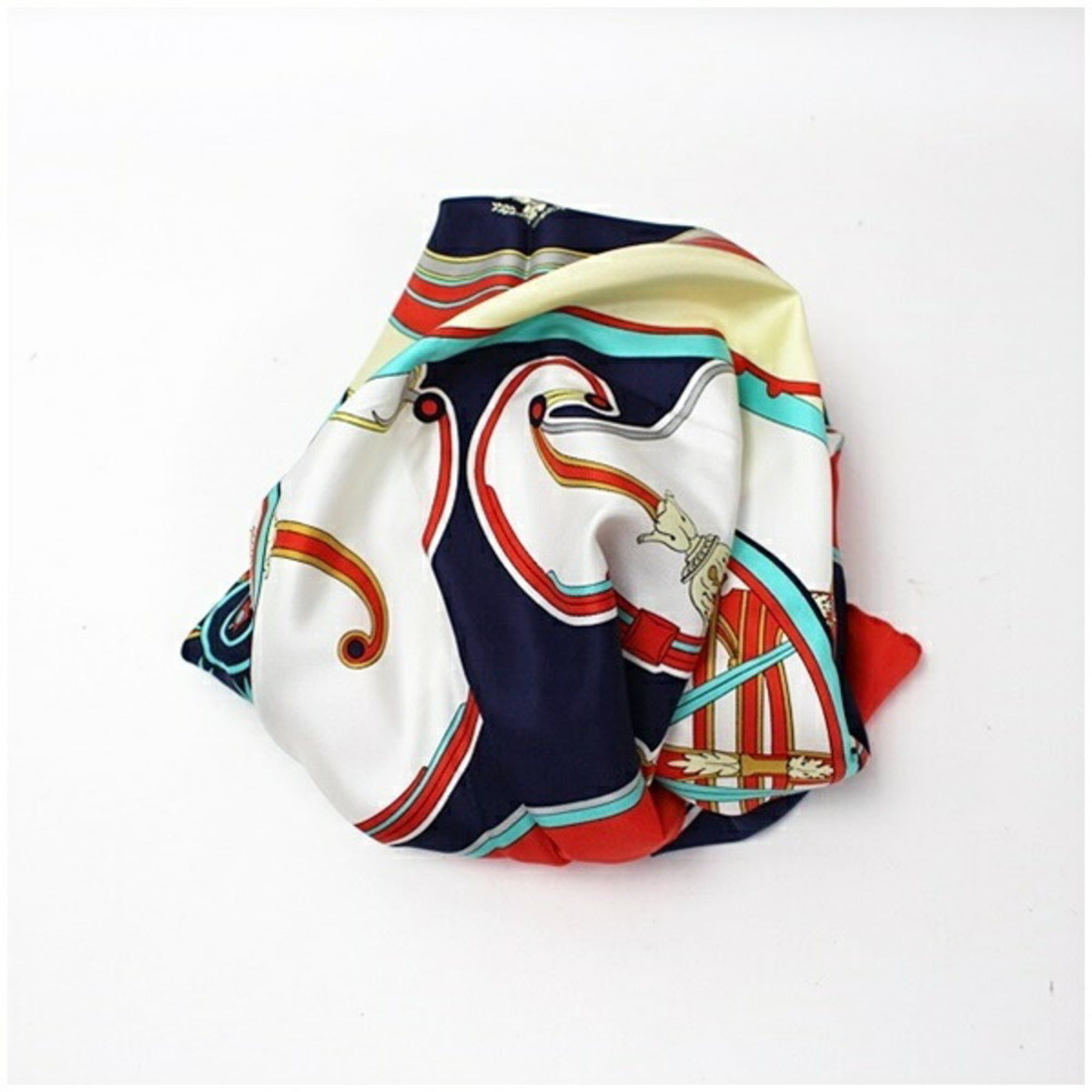 Hermes Hermes Silk Scarf Muffler Carre 90 WASHINGTON'S CARRIAGE HERMES Women's Size ONE SIZE - 7 Thumbnail