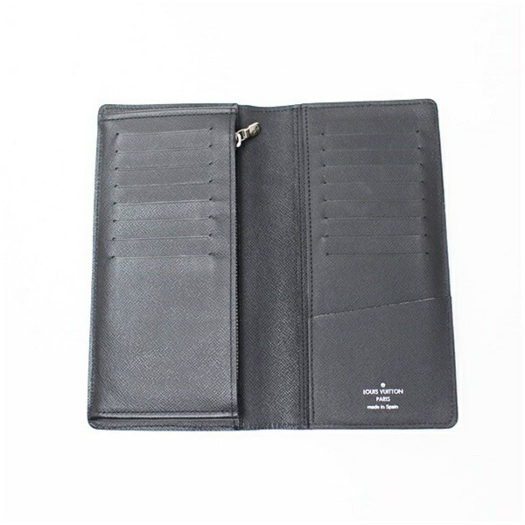 Louis Vuitton Louis Vuitton Epi Portefeuille Brazza Bi-fold Long Wallet M60622 Black LOUIS VUITTON Men's Size ONE SIZE - 5 Thumbnail