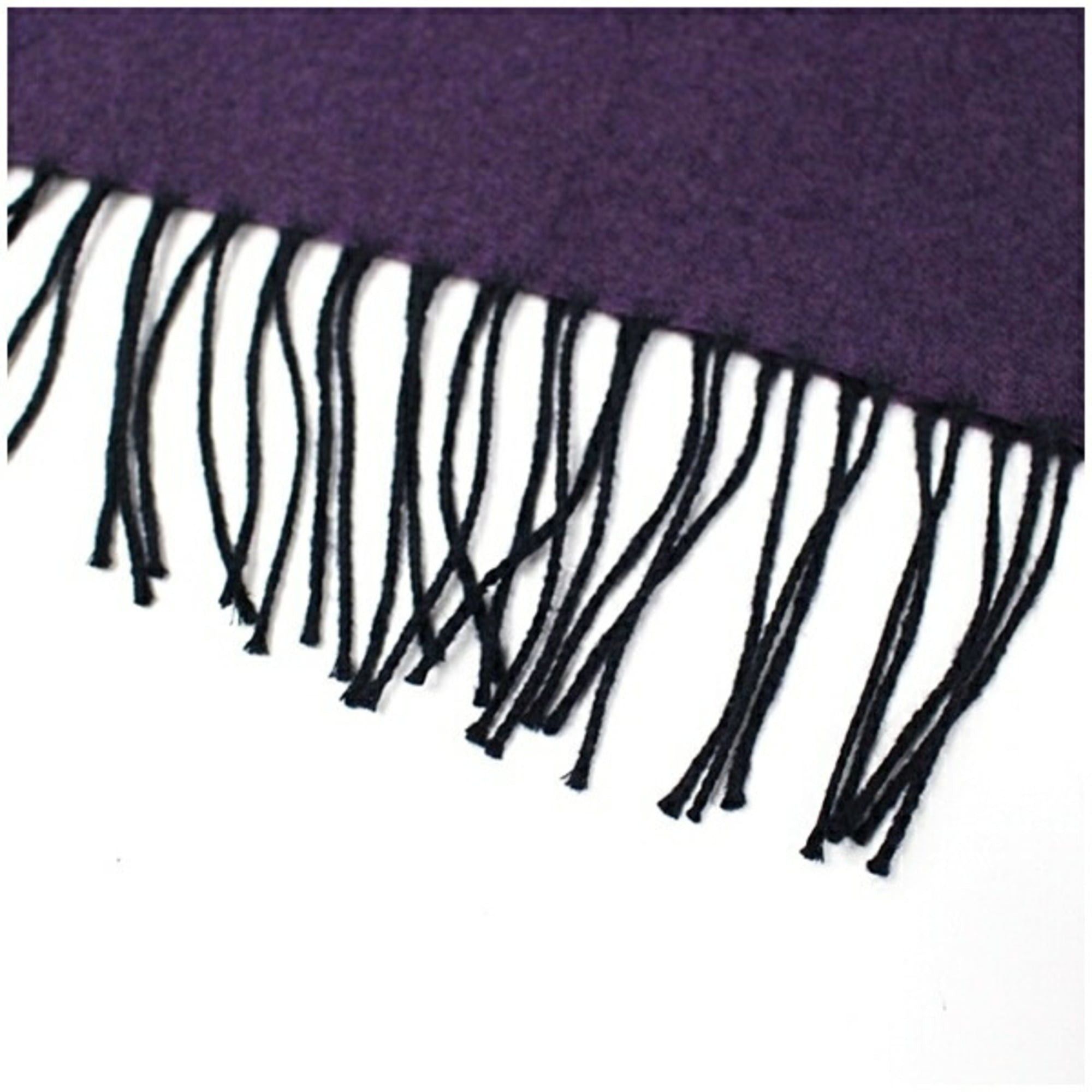 Celine Celine wool scarf, purple and black, 190 x 33 cm, CELINE, women's. Size ONE SIZE - 7 Thumbnail