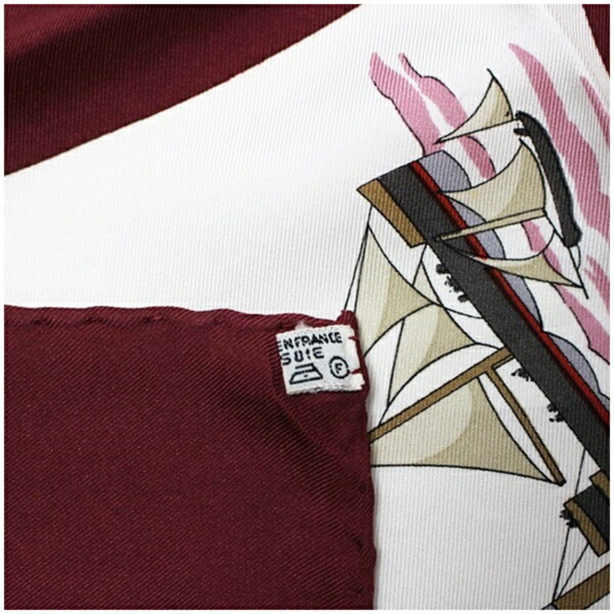 Hermes Hermes Silk Scarf Muffler Carre 90 GRAND LARGUE HERMES Women's Size ONE SIZE - 6 Thumbnail