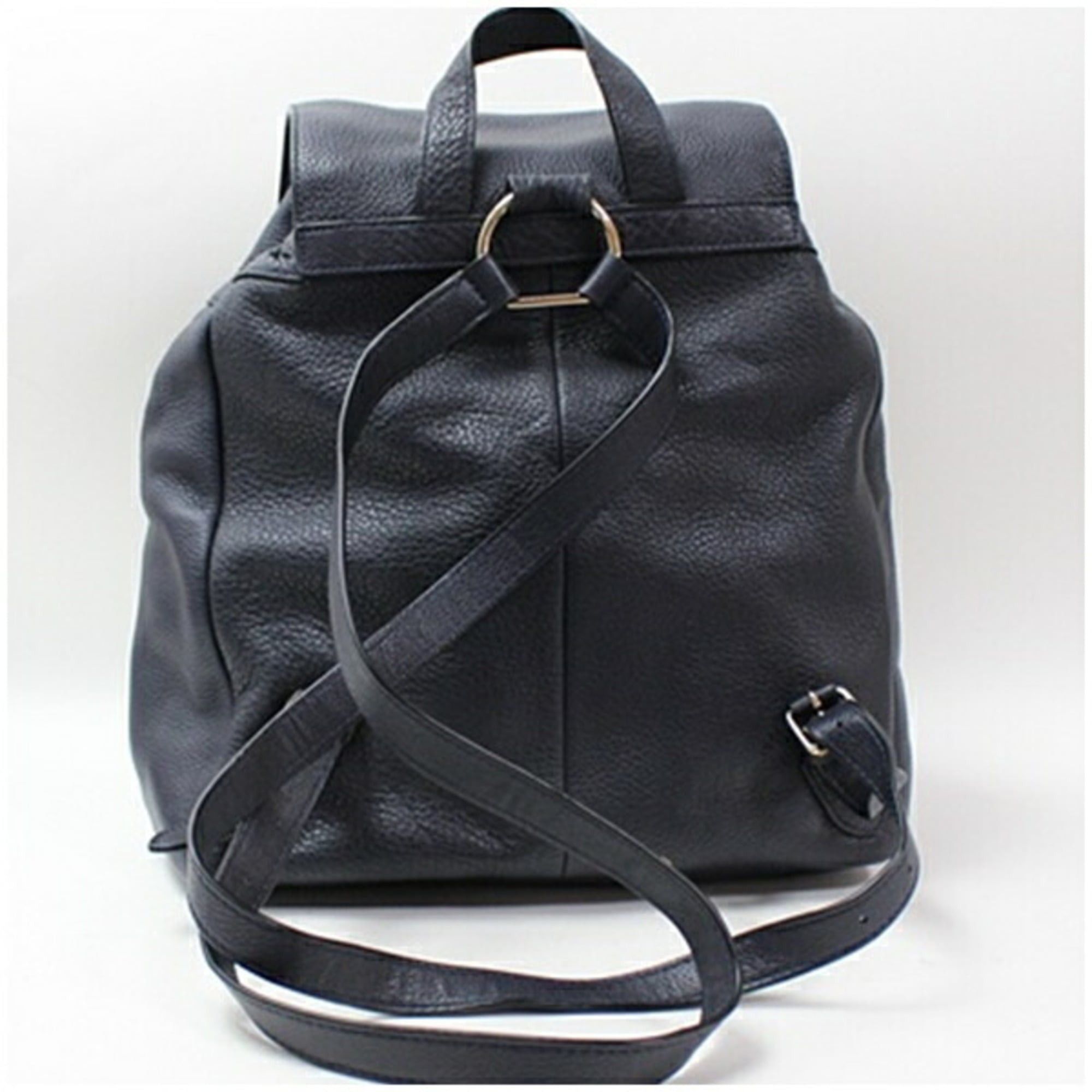 Coach Coach Billy Backpack F37410 Pebbled Leather Navy COACH Women's Size ONE SIZE - 3 Thumbnail