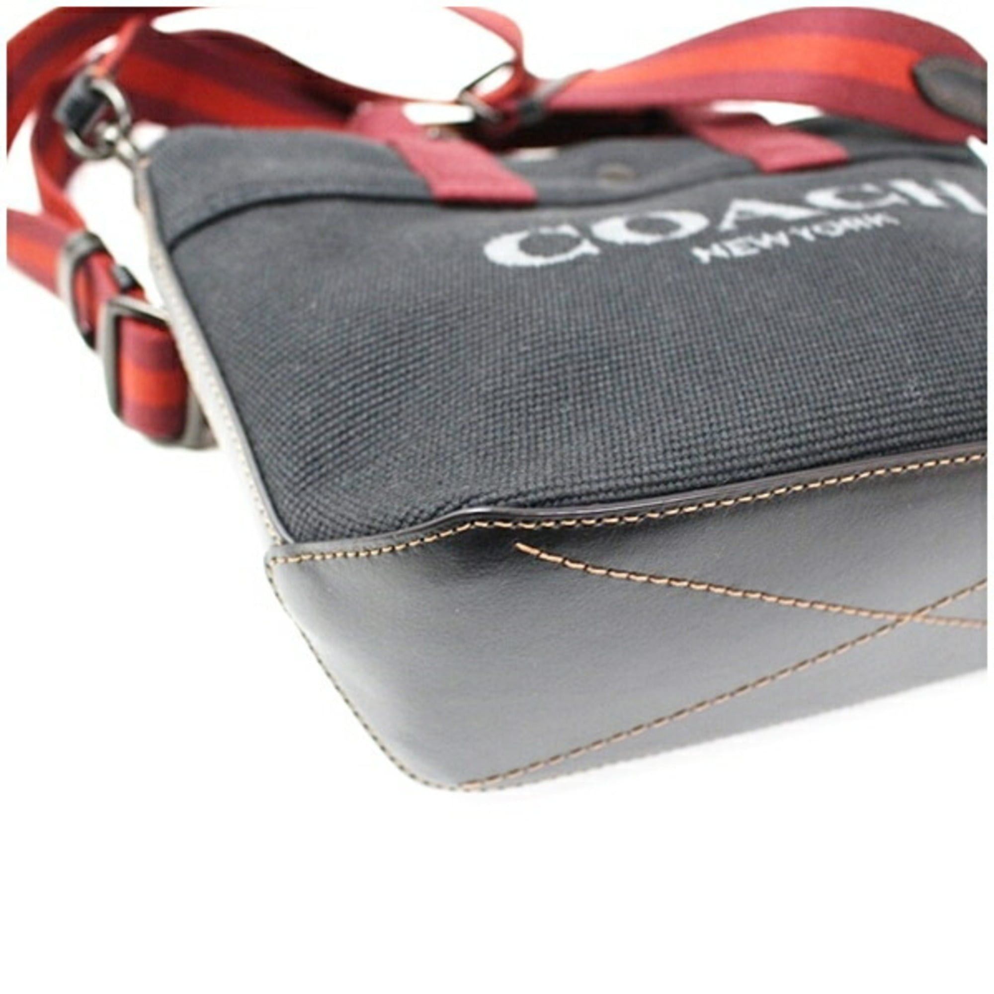 Coach Coach Factory Handbag CU299 Canvas Black COACH Women's Size ONE SIZE - 7 Thumbnail