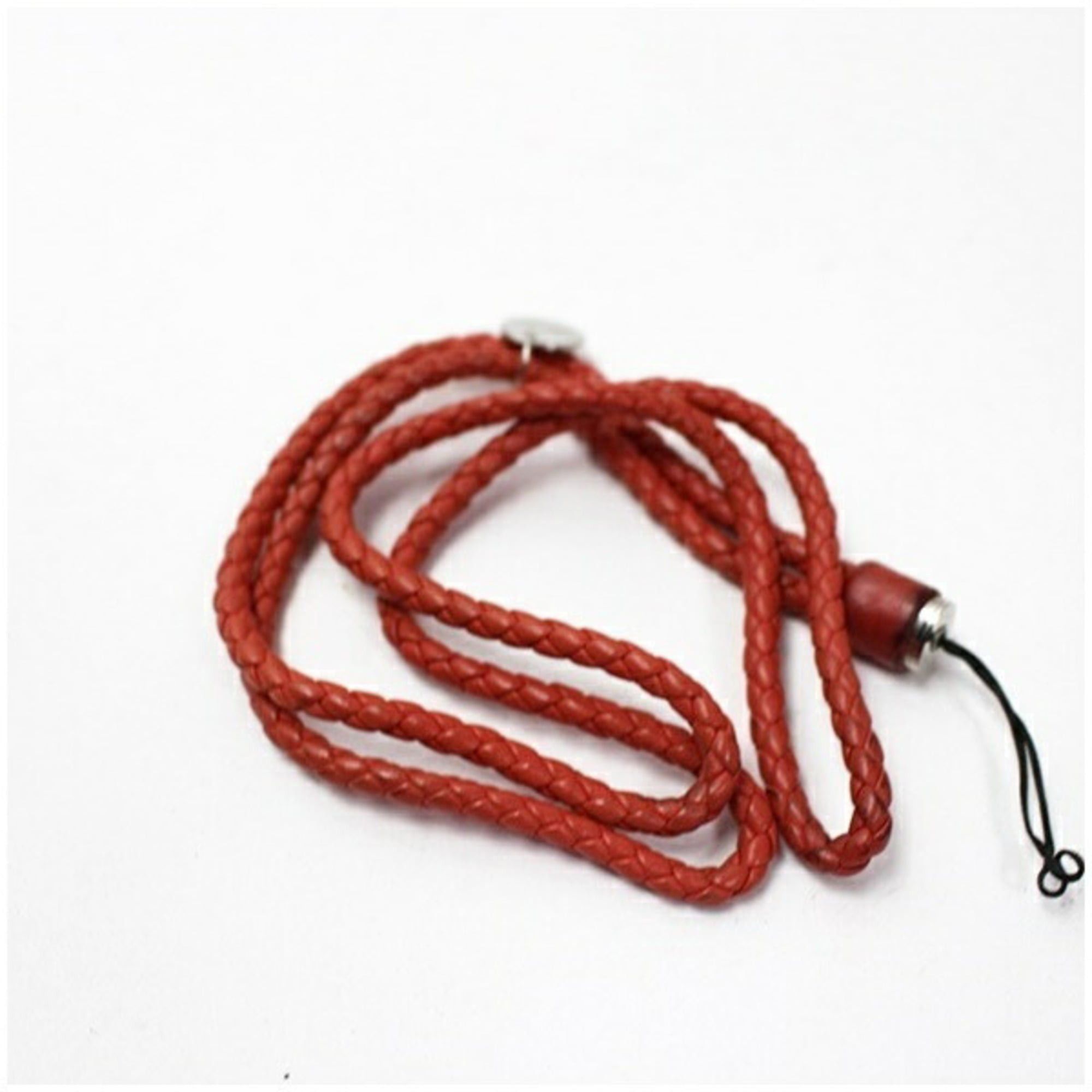 Bottega Veneta Bottega Veneta Intrecciato Neck Strap, Red, BOTTEGA VENETA, Women's Size ONE SIZE - 4 Thumbnail