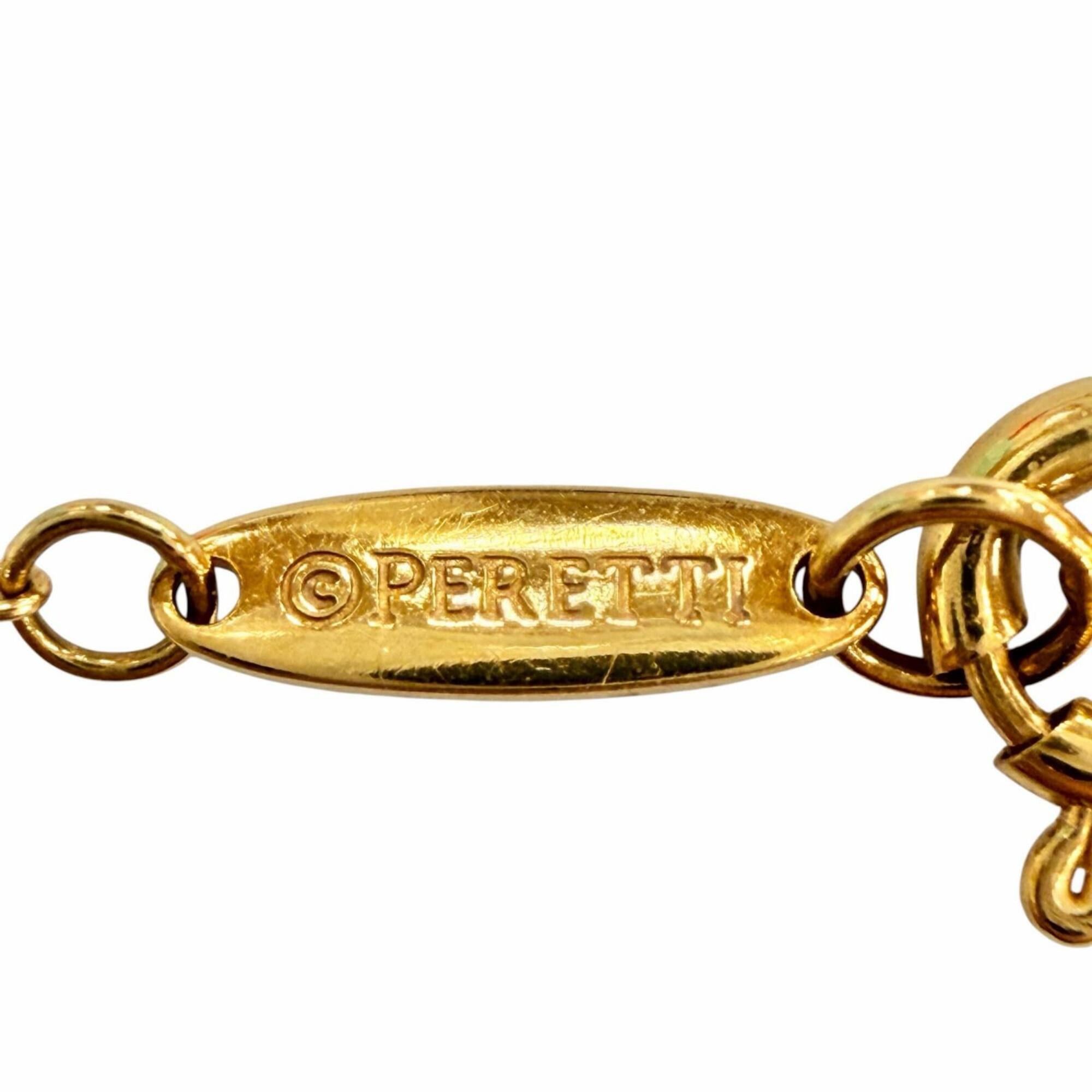 Tiffany & Co. TIFFANY&Co. Tiffany By the Yard 750 YG Necklace with 1 Diamond (approx. 0.12ct), Frame Diameter approx. 4.45mm, Purchased January 2009, Yellow Gold, Weight 1.9g, Women's, Comes Box and Dust Bag. Size ONE SIZE - 8 Thumbnail