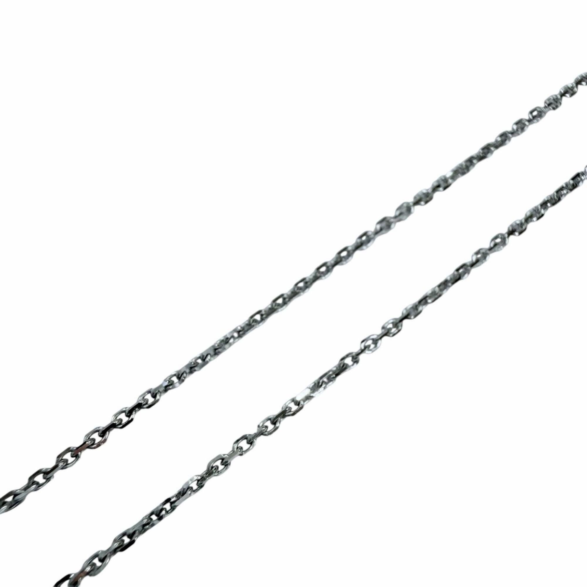 Cartier Cartier WFE089 Damour XS 750 WG 1P Diamond Necklace, White Gold, Weight 2.4g, Women's, with Box. Size ONE SIZE - 5 Thumbnail
