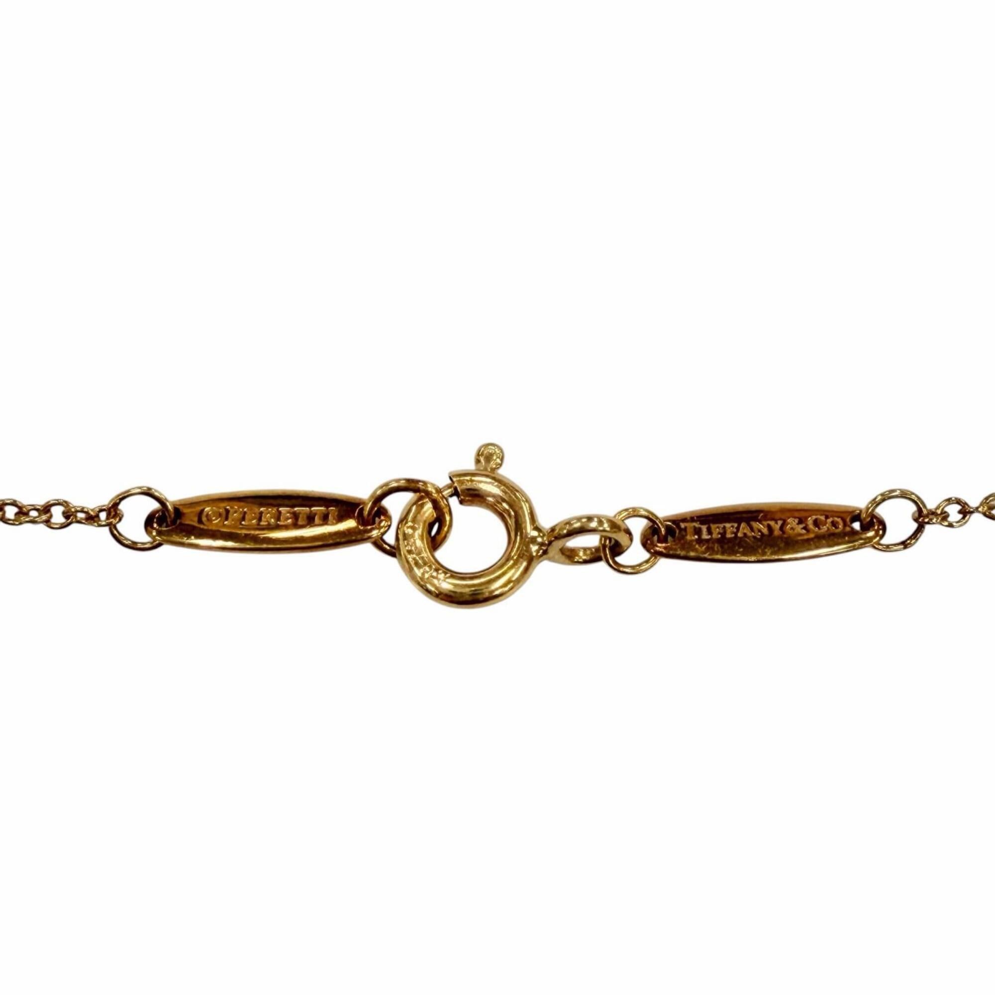 Tiffany & Co. TIFFANY&Co. Tiffany & Co. By the Yard Elsa Peretti 750 PG Necklace with 1 Diamond (approx. 0.12ct), Frame Diameter approx. 4.35mm, Weight 1.89g, Women's. Size ONE SIZE - 7 Thumbnail