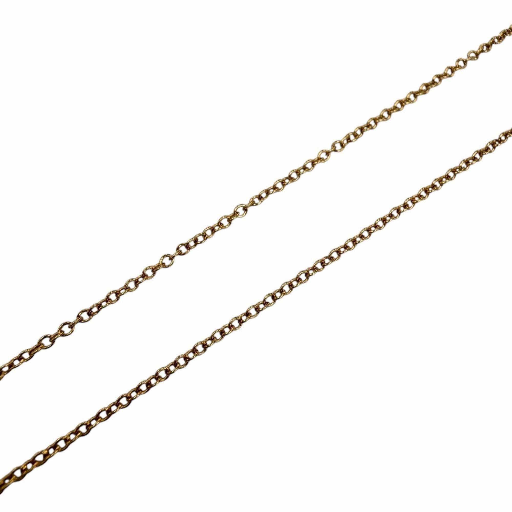 Tiffany & Co. TIFFANY&Co. Tiffany & Co. By the Yard Elsa Peretti 750 PG Necklace with 1 Diamond (approx. 0.12ct), Frame Diameter approx. 4.35mm, Weight 1.89g, Women's. Size ONE SIZE - 5 Thumbnail