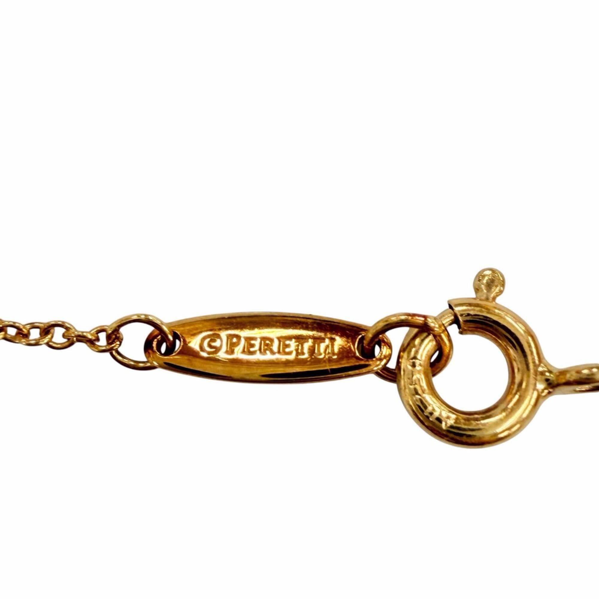 Tiffany & Co. TIFFANY&Co. Tiffany & Co. By the Yard Elsa Peretti 750 PG Necklace with 1 Diamond (approx. 0.12ct), Frame Diameter approx. 4.35mm, Weight 1.89g, Women's. Size ONE SIZE - 8 Thumbnail