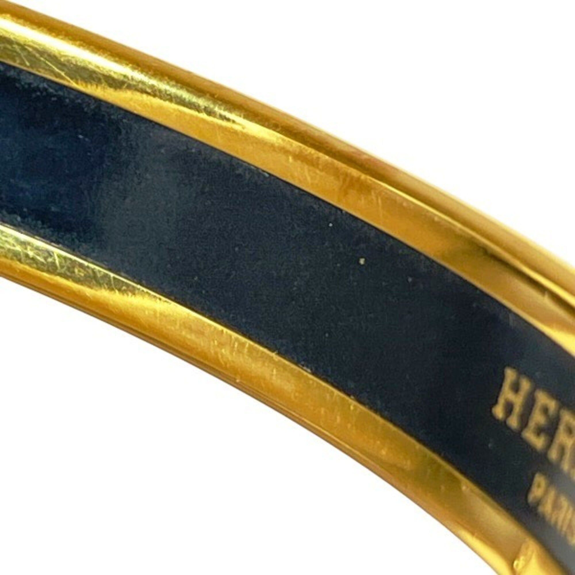 Hermes Hermes Enamel PM Brand Accessories Cloisonné Red Bangle for Women Size ONE SIZE - 5 Thumbnail