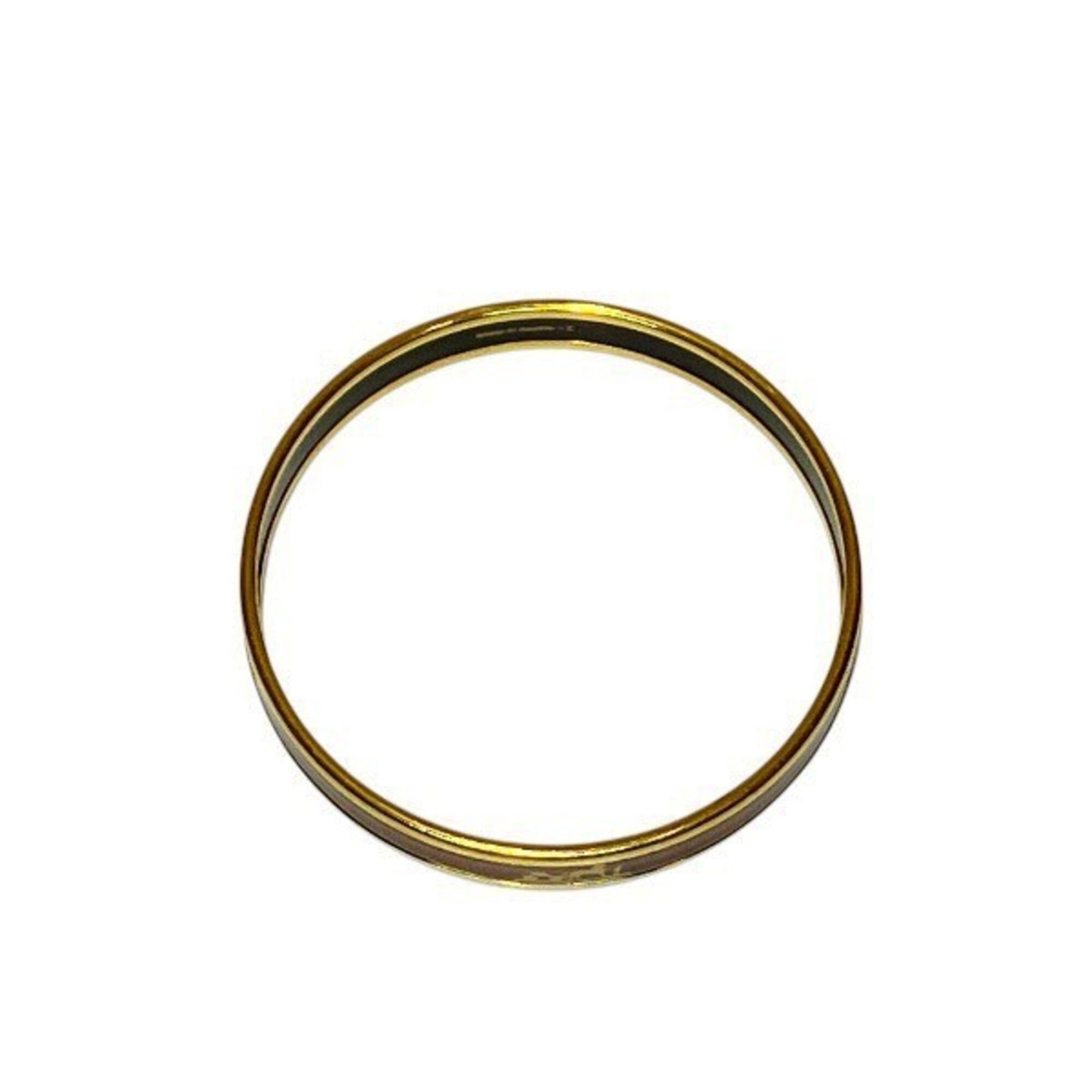 Hermes Hermes Enamel PM Brand Accessories Cloisonné Red Bangle for Women Size ONE SIZE - 9 Thumbnail