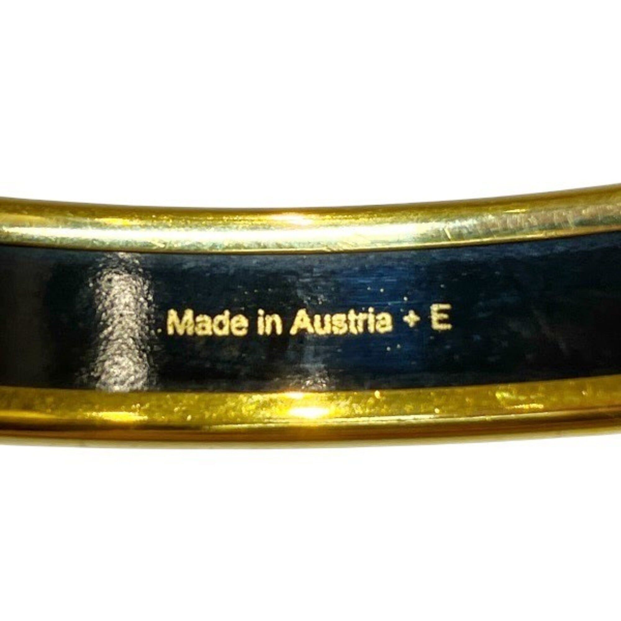 Hermes Hermes Enamel PM Brand Accessories Cloisonné Red Bangle for Women Size ONE SIZE - 3 Thumbnail