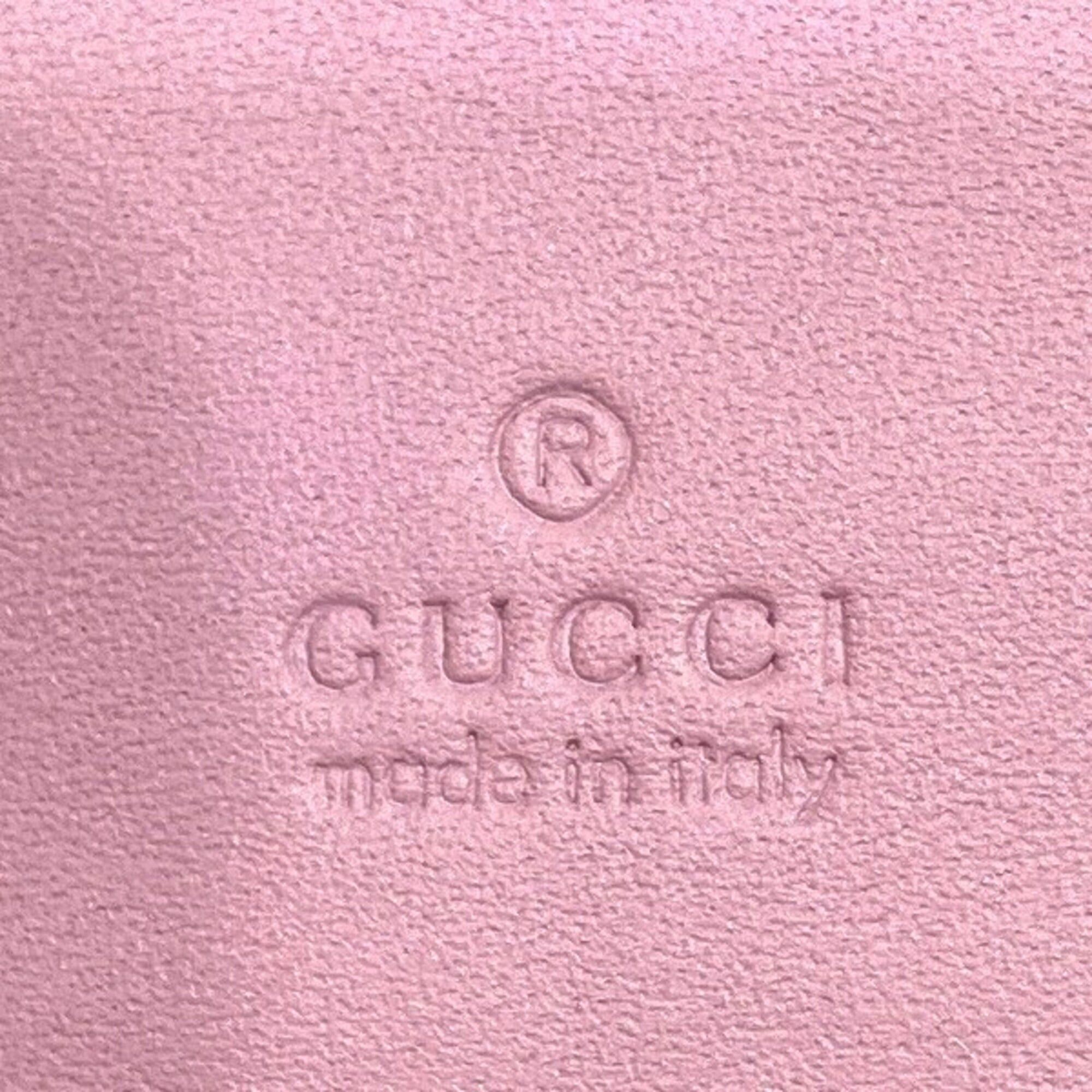 Gucci Gucci GG Supreme Strawberry Mini Wallet 573839 Bi-fold for Women Size ONE SIZE - 4 Thumbnail
