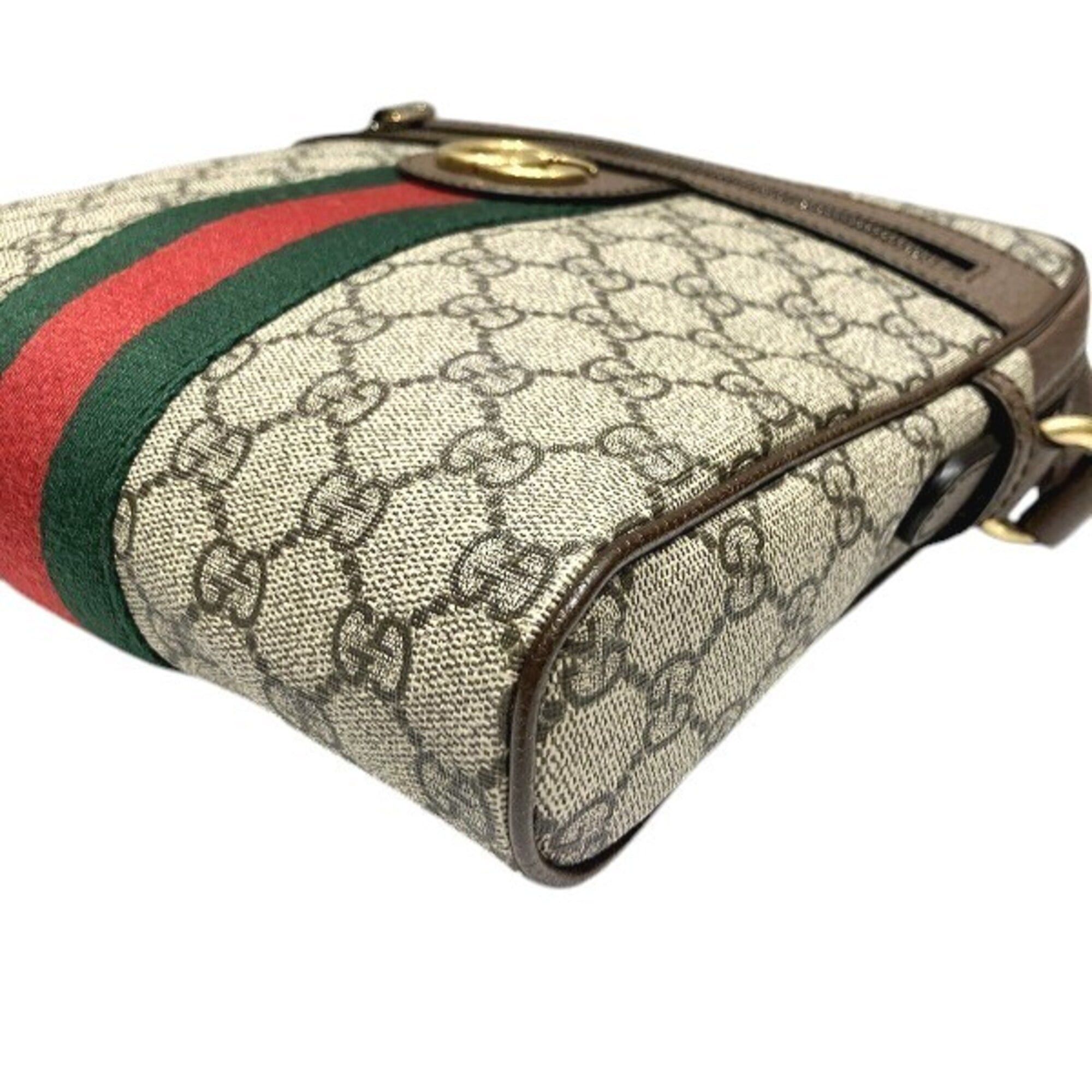 Gucci Gucci GG Supreme Ophidia 547926 Handbag Shoulder Bag for Men and Women Size ONE SIZE - 8 Thumbnail
