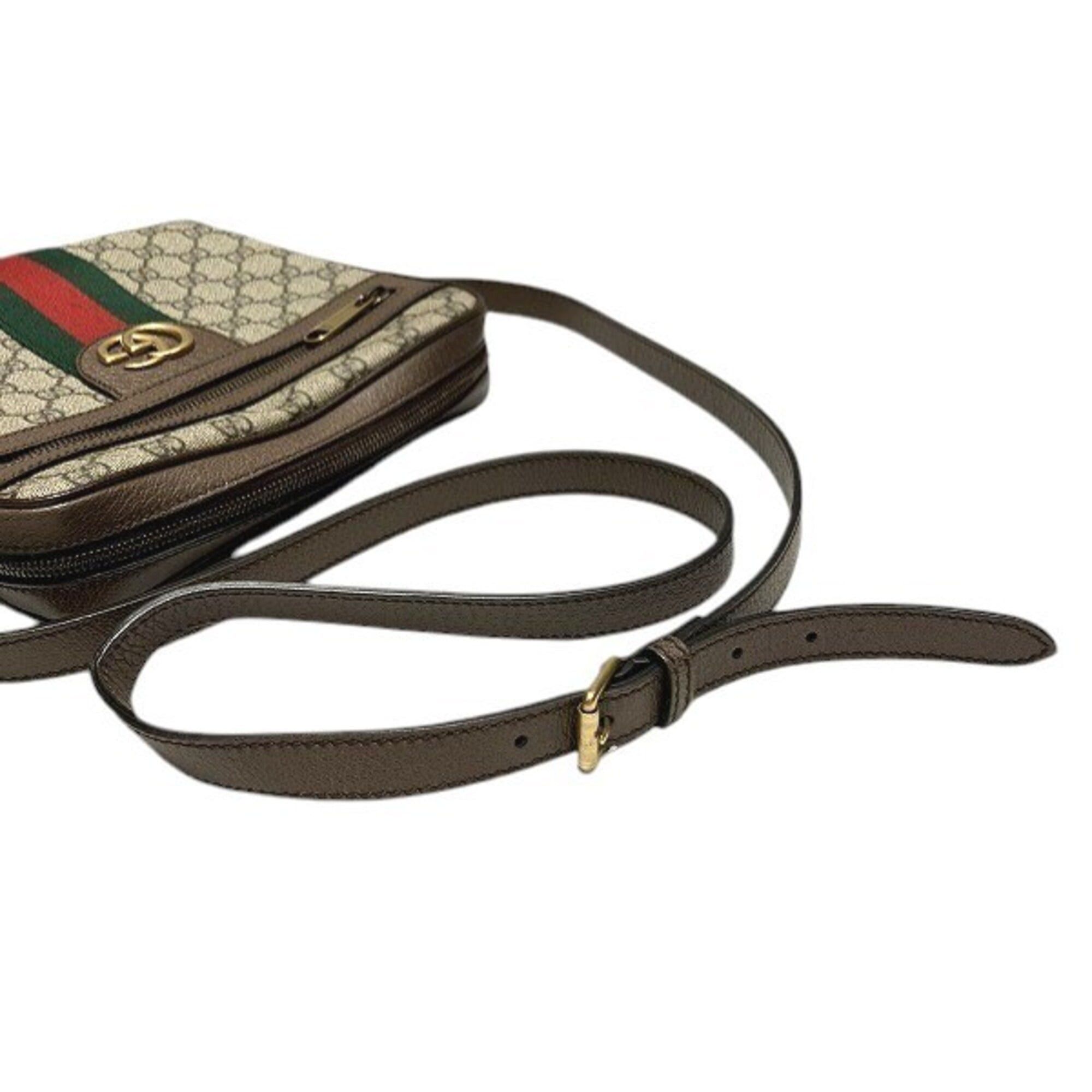 Gucci Gucci GG Supreme Ophidia 547926 Handbag Shoulder Bag for Men and Women Size ONE SIZE - 9 Thumbnail