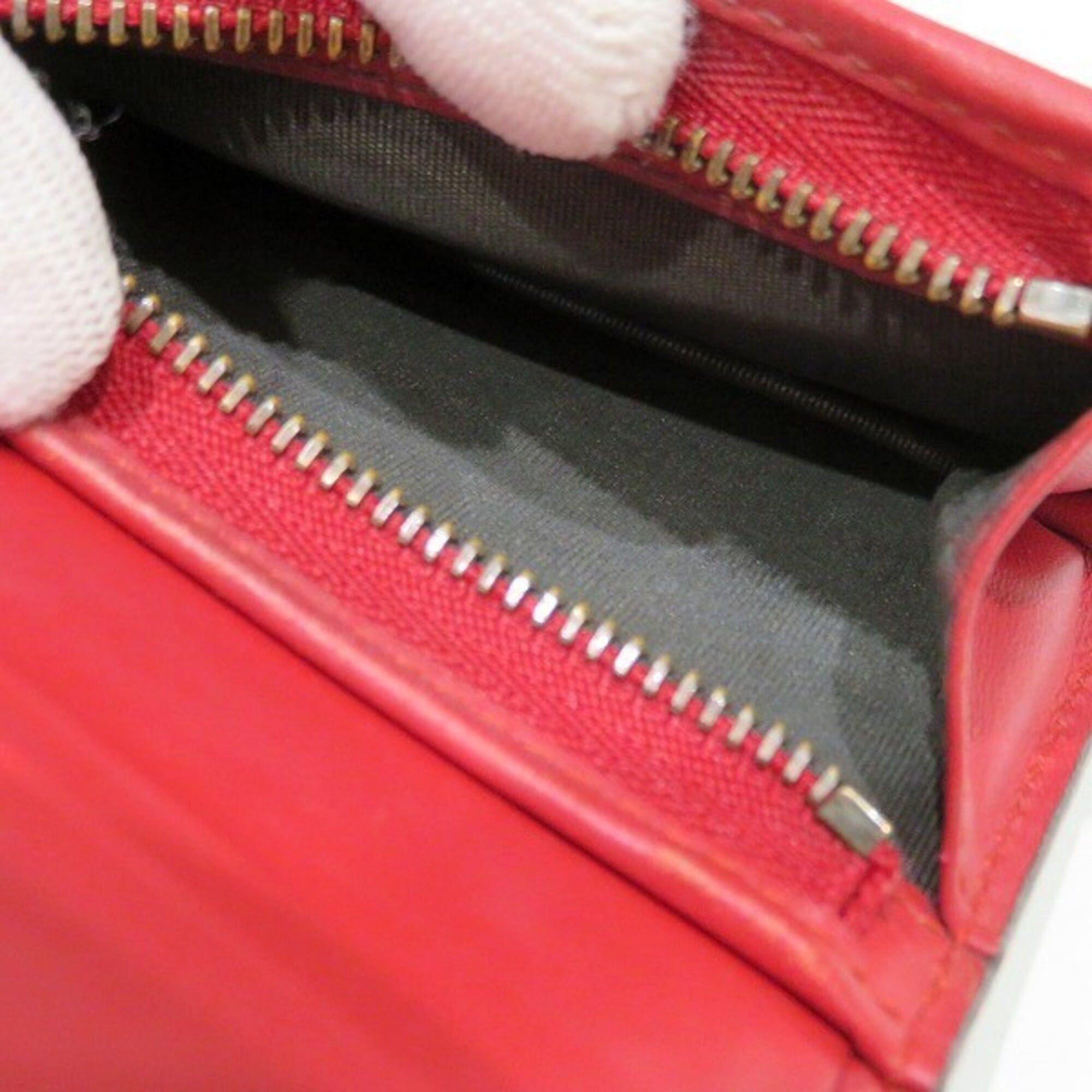 Gucci Gucci GG Supreme Cherry Mini Wallet 476050 Bi-fold for Women Size ONE SIZE - 9 Thumbnail
